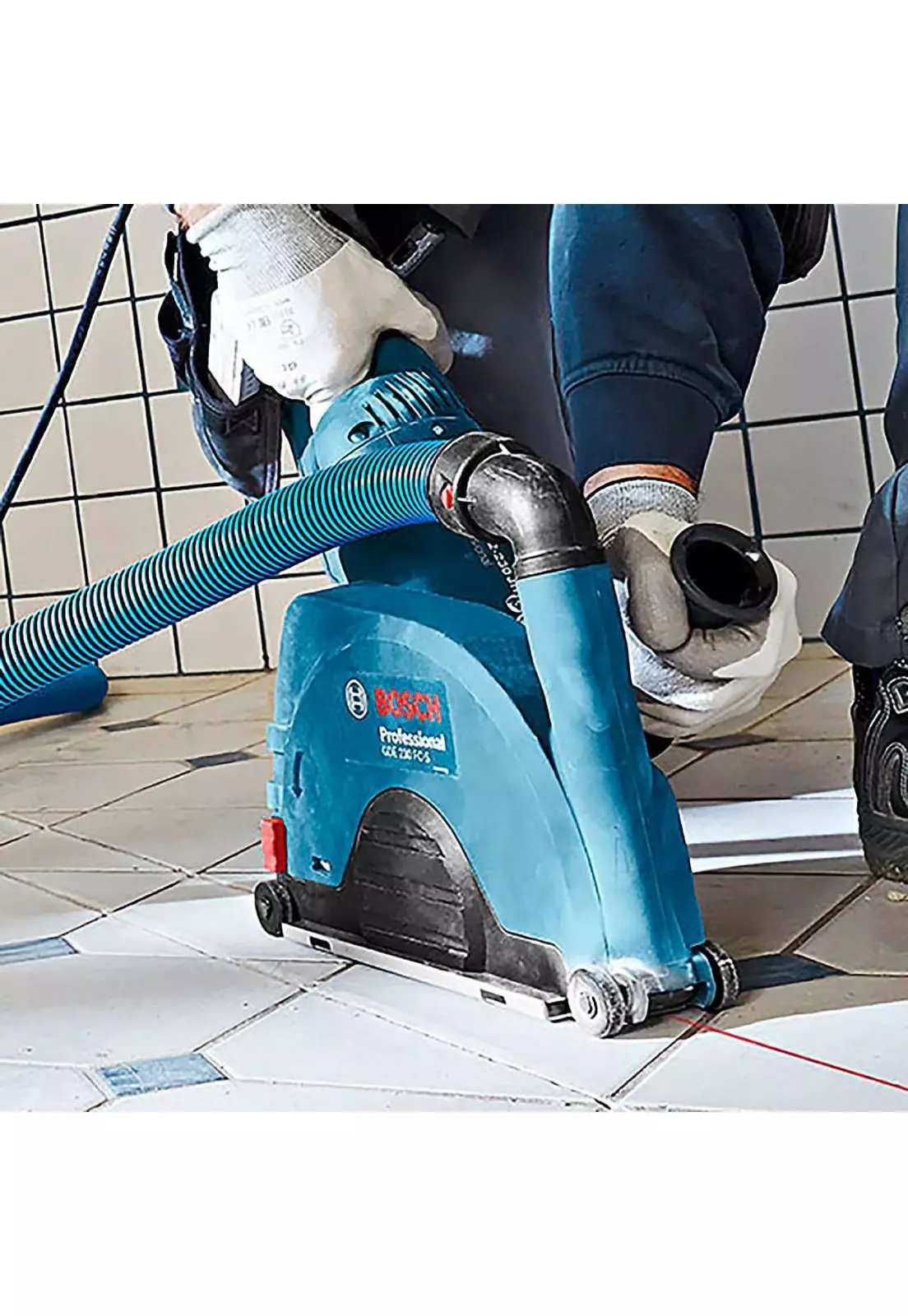SISTEMA DE ASPIRACIÓN POLVO BOSCH GDE 230 FC-T PARA ESMERIL-9