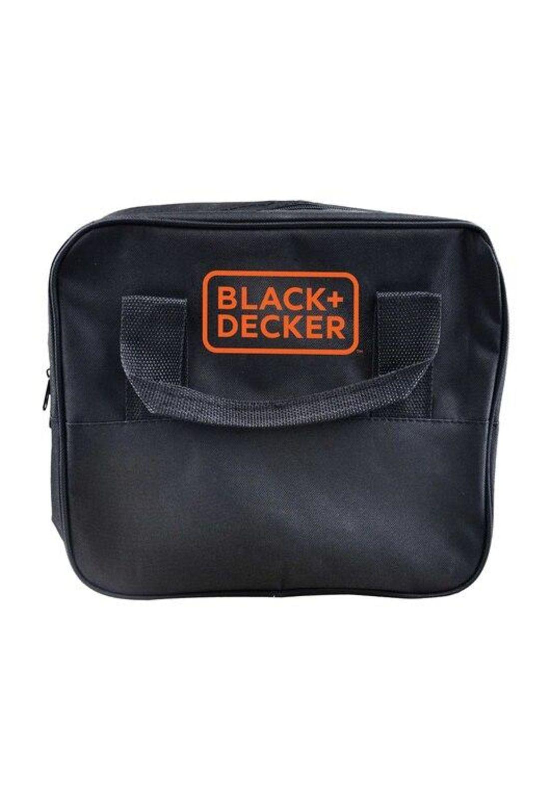 TALADRO PERCUTOR BLACK Y DECKER HP12-B2C 12V MAX ION LITIO+CARGADOR 1.5AH+CARGADOR+BOLSO NYLON-7