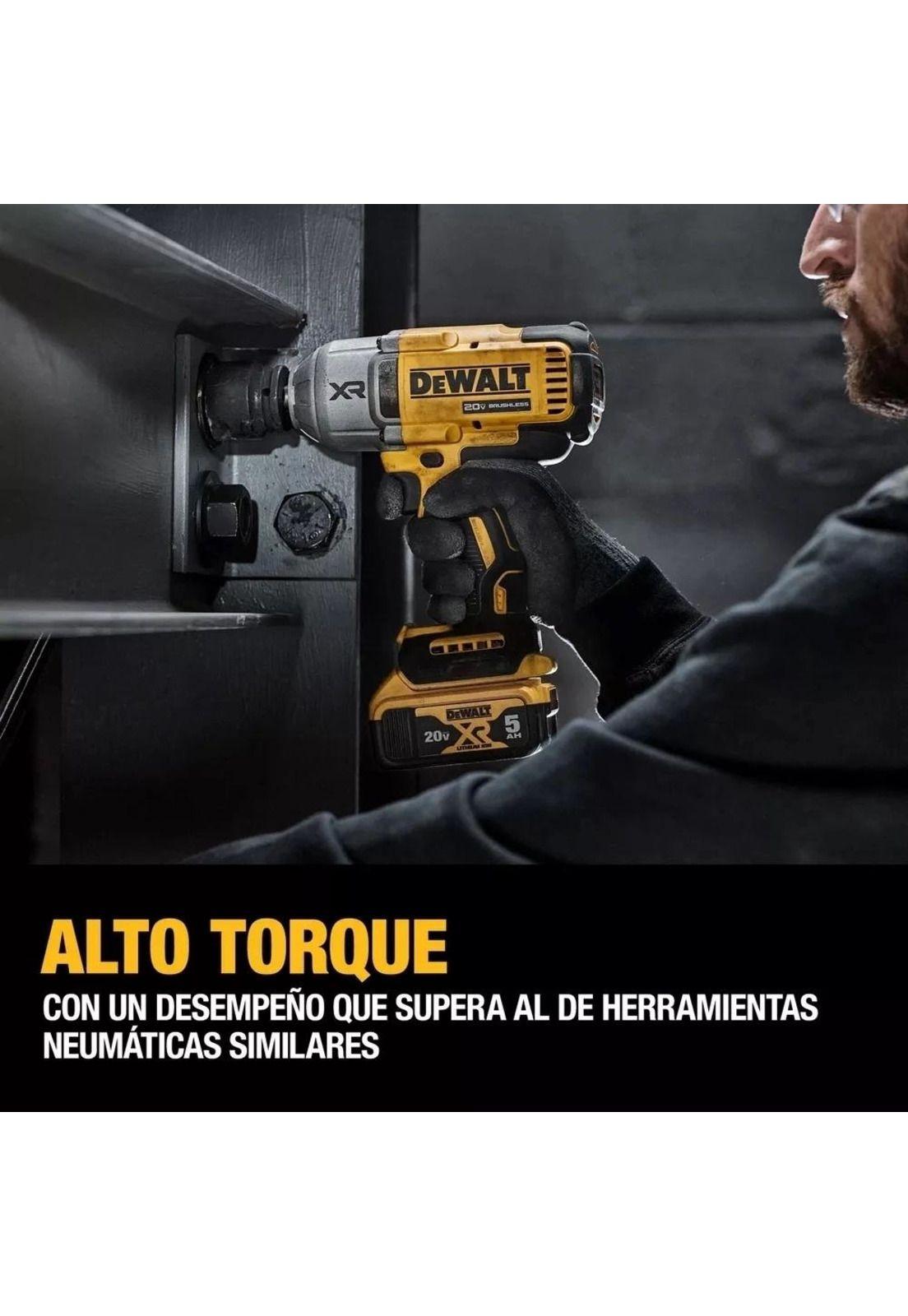 LLAVE IMP 1/2 DEWALT 20V MAX XR S/B-C DCF900B-B3-4