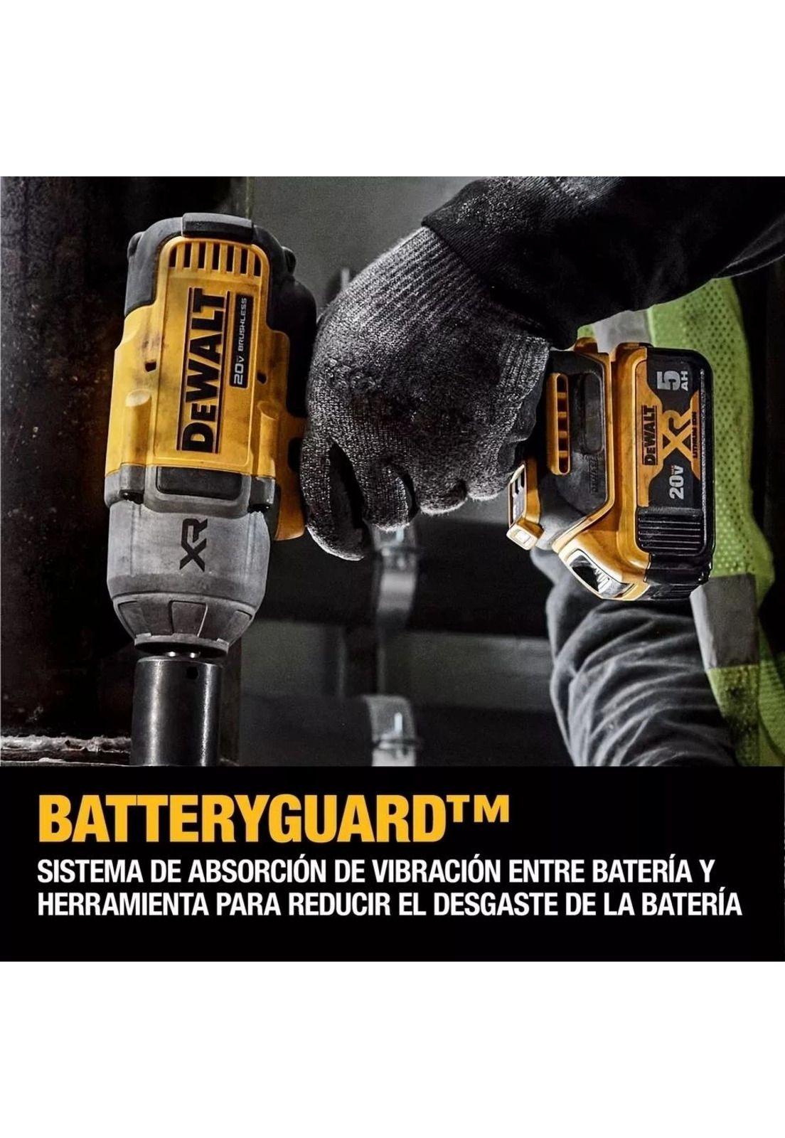 LLAVE IMP 1/2 DEWALT 20V MAX XR S/B-C DCF900B-B3-5