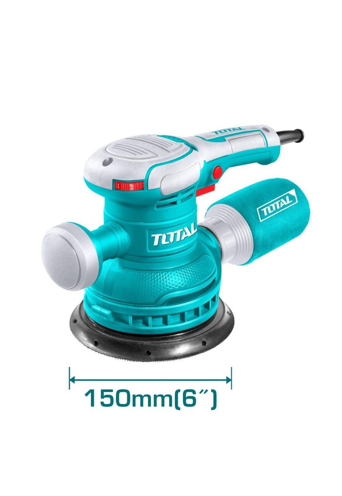 Lijadora roto orbital Total  TF2061506 450W + Lijas-2