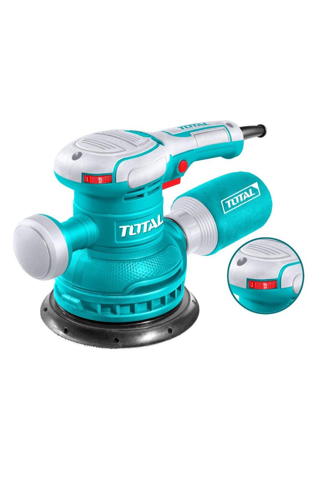 Lijadora roto orbital Total  TF2061506 450W + Lijas-3