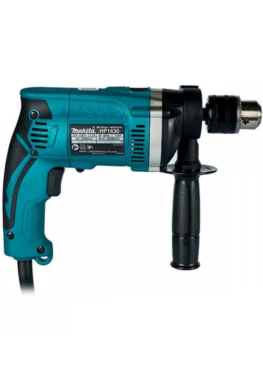 TALADRO PERCUTOR MAKITA HP1630K 13MM 710W CON MALETA-1