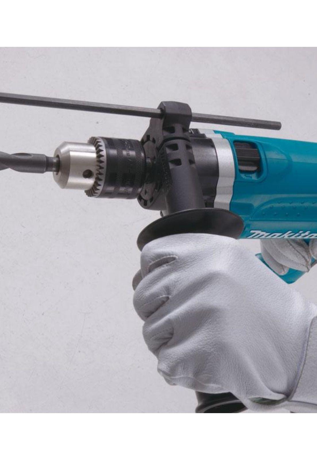 TALADRO PERCUTOR MAKITA HP1630K 13MM 710W CON MALETA-2