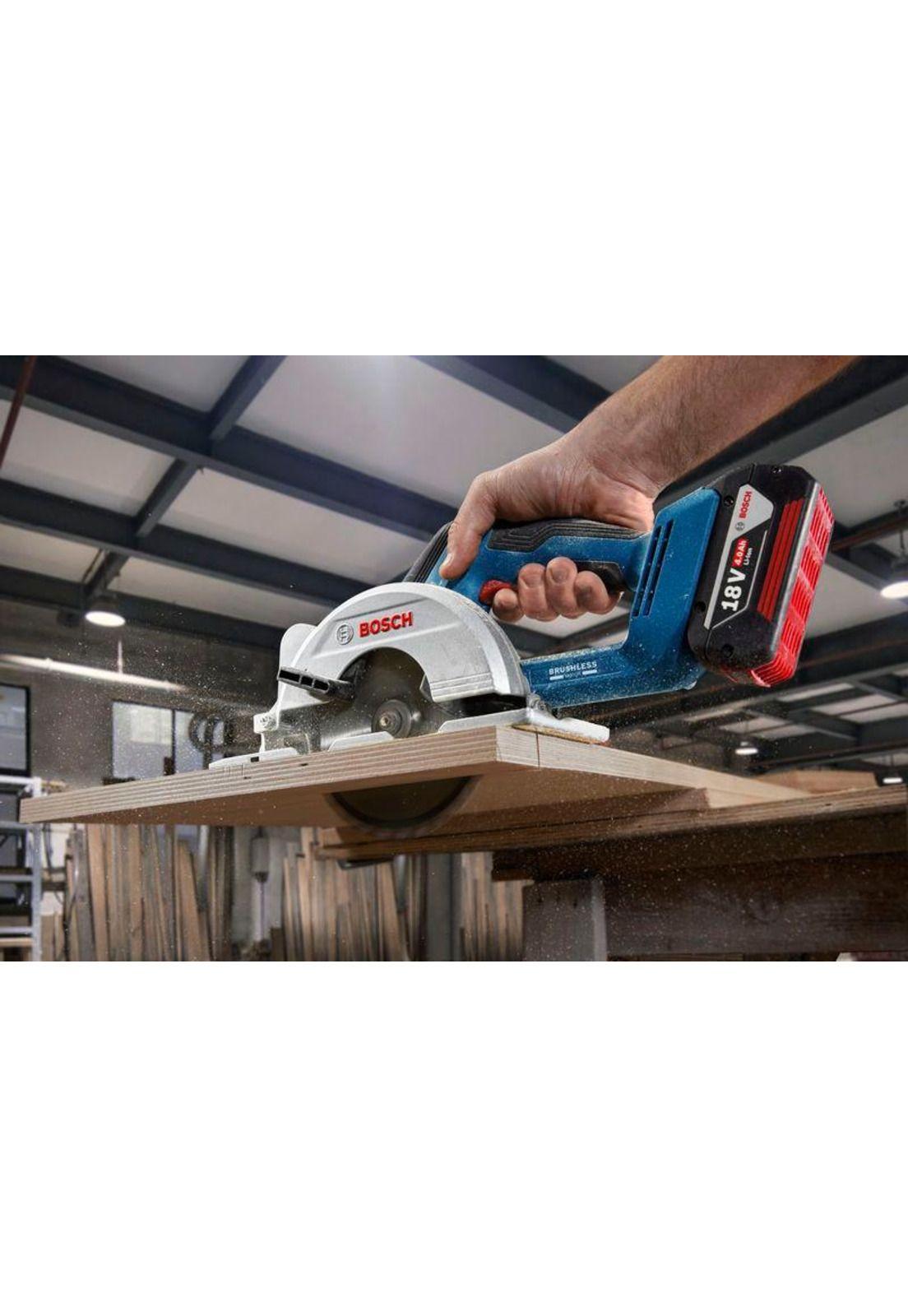 SIERRA CIRCULAR BOSCH GKS 18V-51 PROF BRUSHLESS SIN BAT NI CARG-3