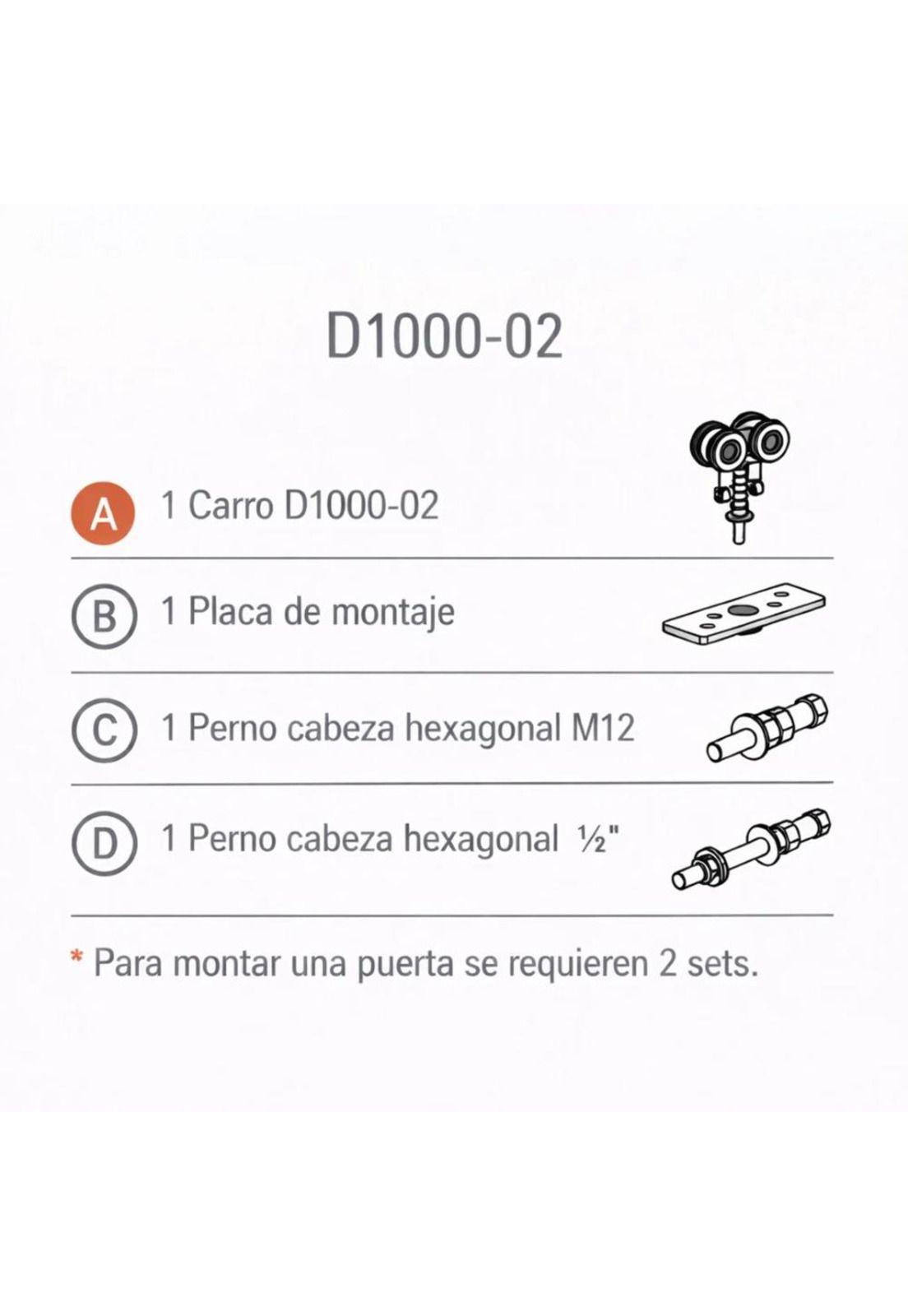 CARRO COLGANTE D-1000 -02 DUCASSE (C/U)-2