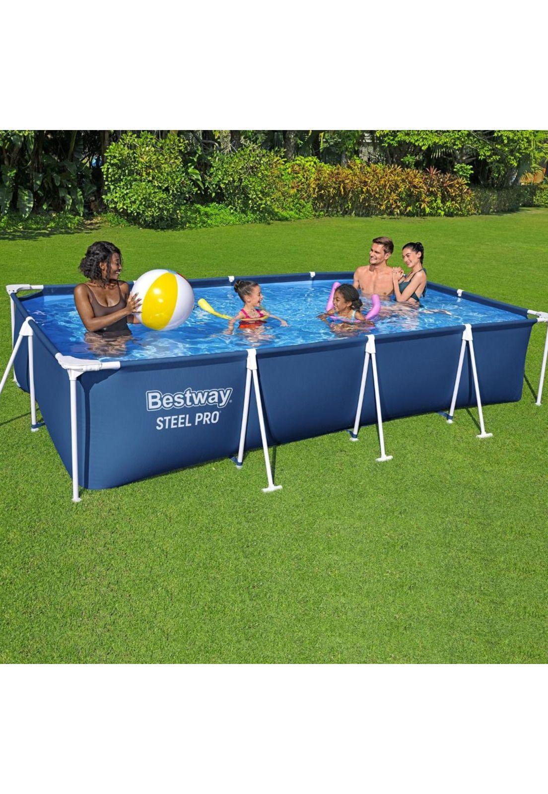 Piscina Armable 4.00M x 2.11M x 81CM Bestway 56405-2