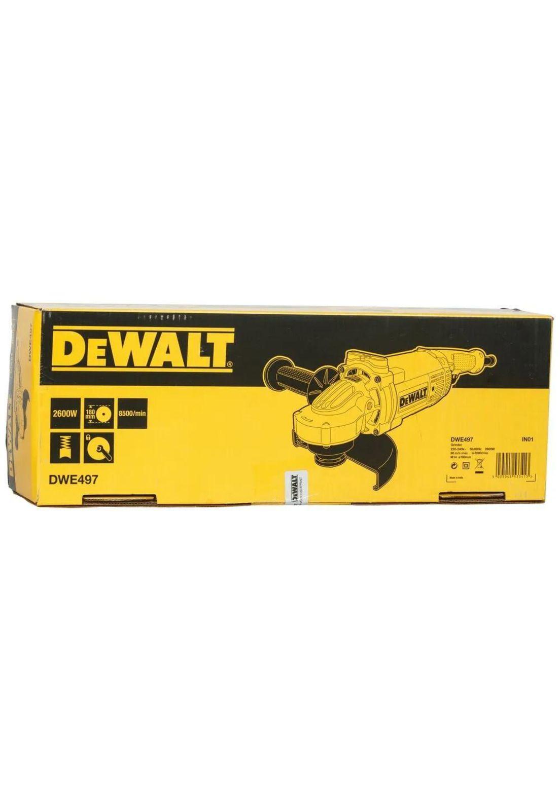 ESMERIL ANGULAR 7" 2600W DEWALT DWE497-B2C-7