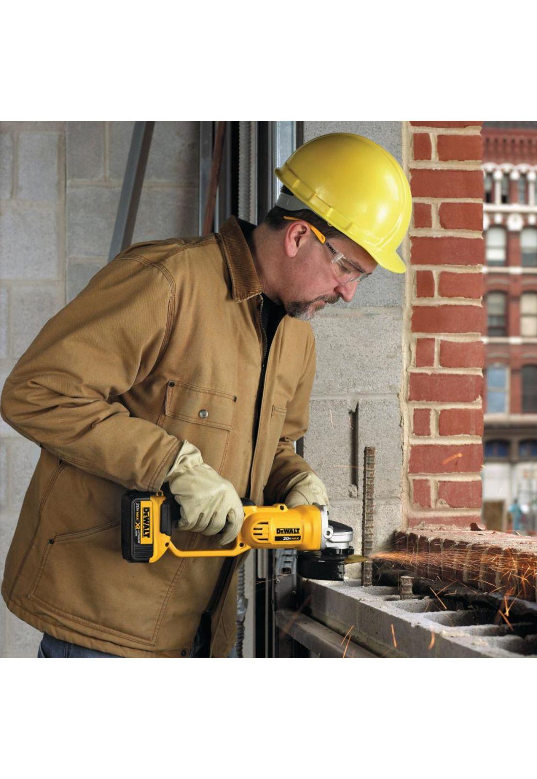 ESMERIL ANGULAR INALAMBRICO DEWALT 4 1/2" 20V LITIO ION-3
