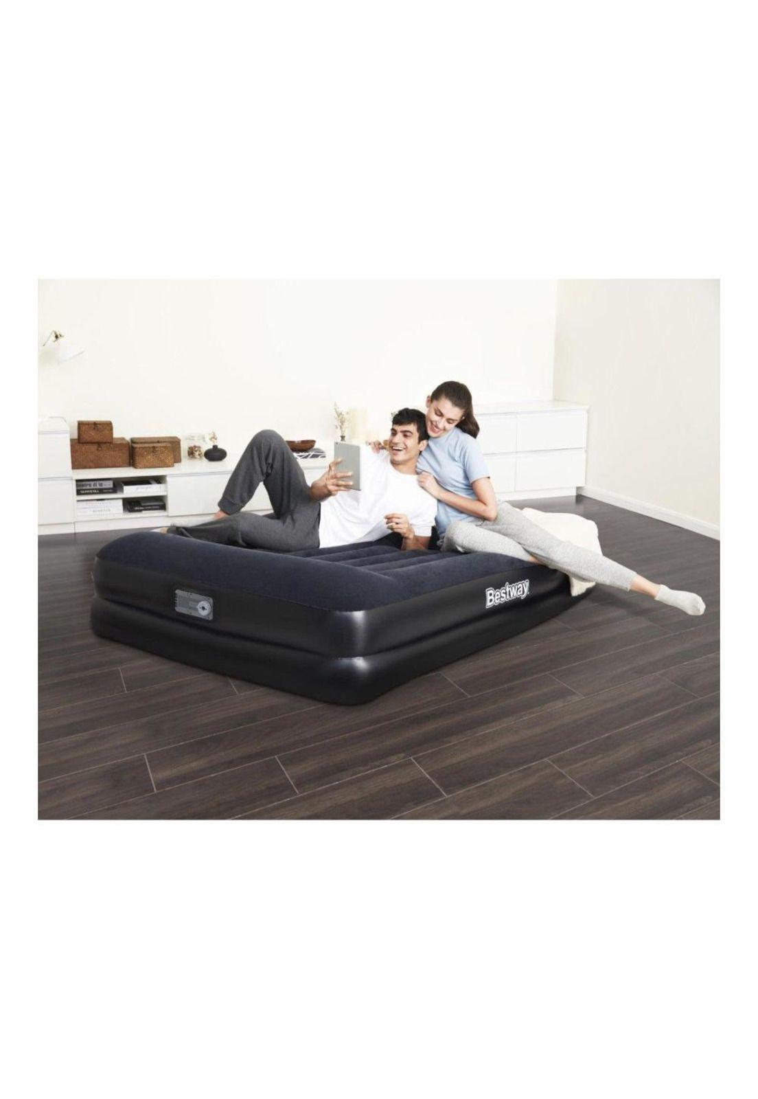 COLCHÓN INFLABLE BESTWAY ELÉCTRICO QUEEN 2.03MX1.52MX46CM-8