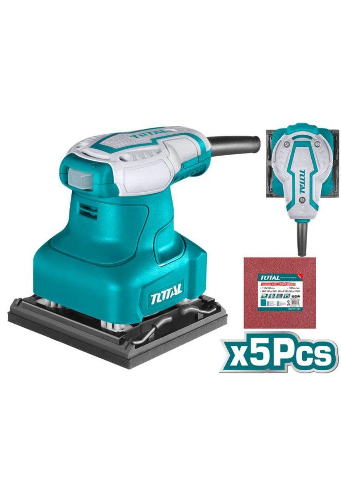 LIJADORA ORBITAL CUAD.240W+5 LIJAS TOTAL TF2231106-2