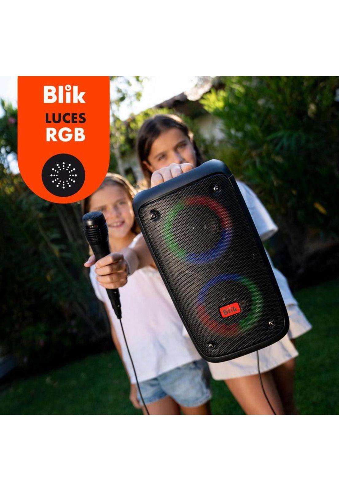 PARLANTE BT KARAOKE BLIK VOICE 3 C/MICROF-3