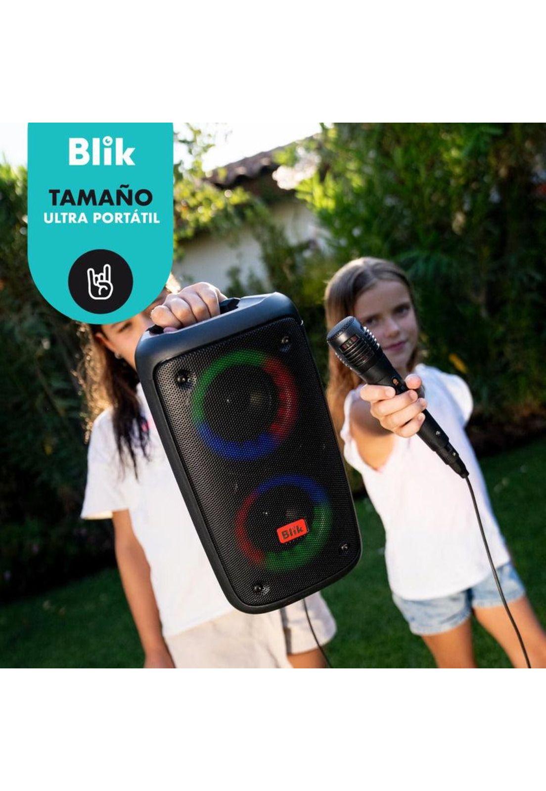 PARLANTE BT KARAOKE BLIK VOICE 3 C/MICROF-7