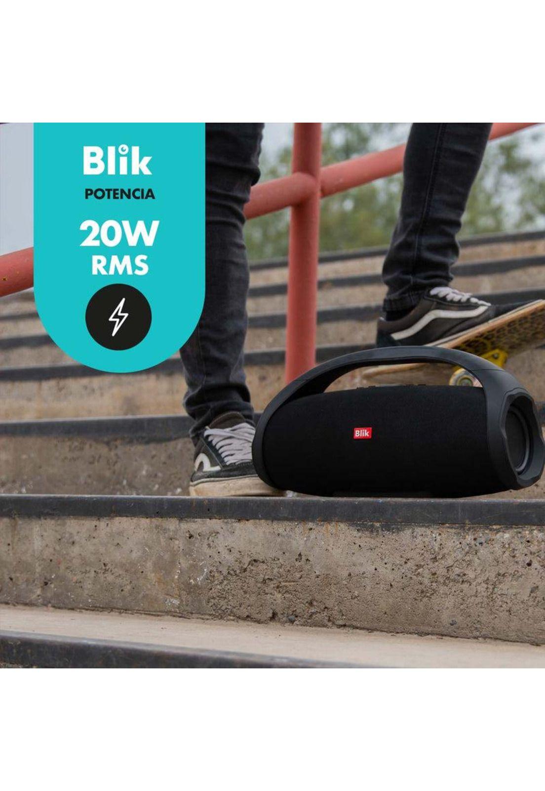 PARLANTE BT PORTATIL BLIK BOOSTER 2 20W 12 HORAS-3