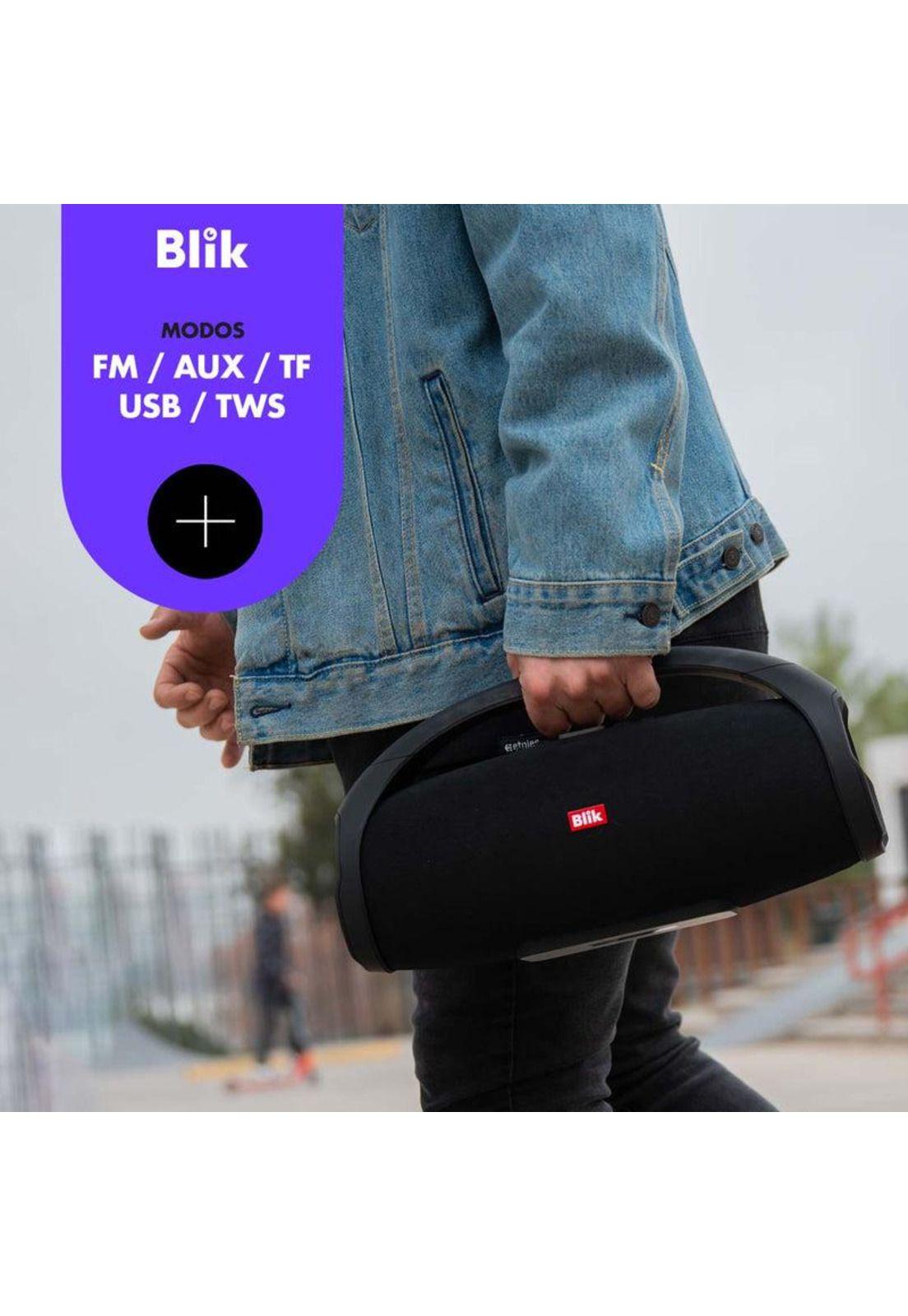 PARLANTE BT PORTATIL BLIK BOOSTER 2 20W 12 HORAS-5