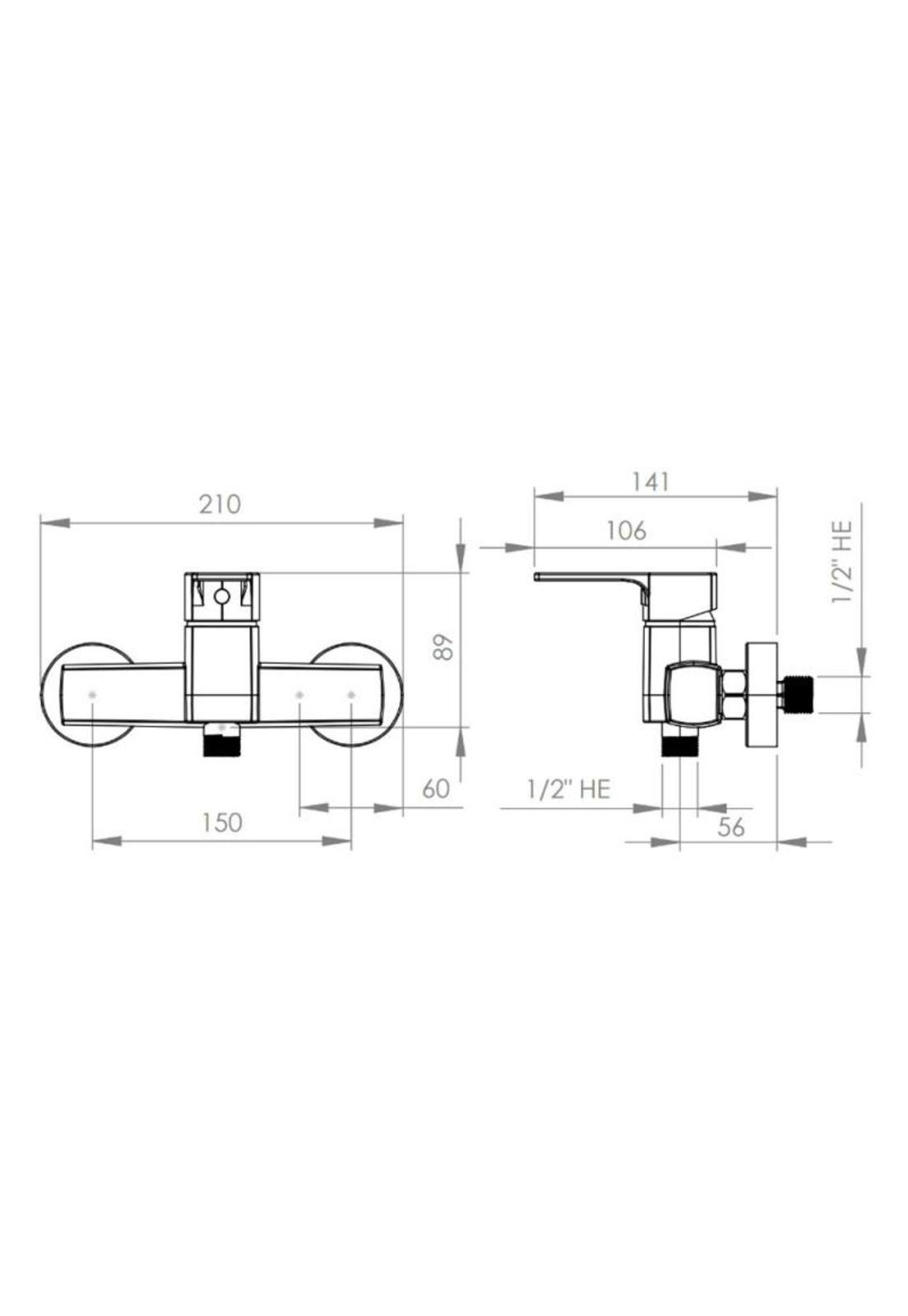 MONOMANDO DUCHA ALATRI CROMO-2