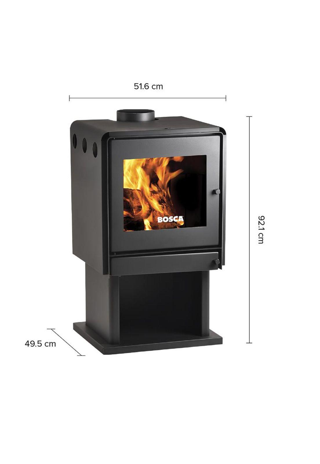 Pack Bosca Estufa A Leña Limit 480 + Kit De Instalación-7