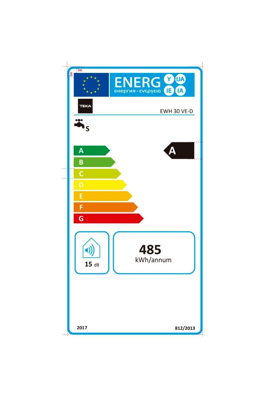 TERMO ELECTRICO DE COLGAR TEKA 30 LTS-6