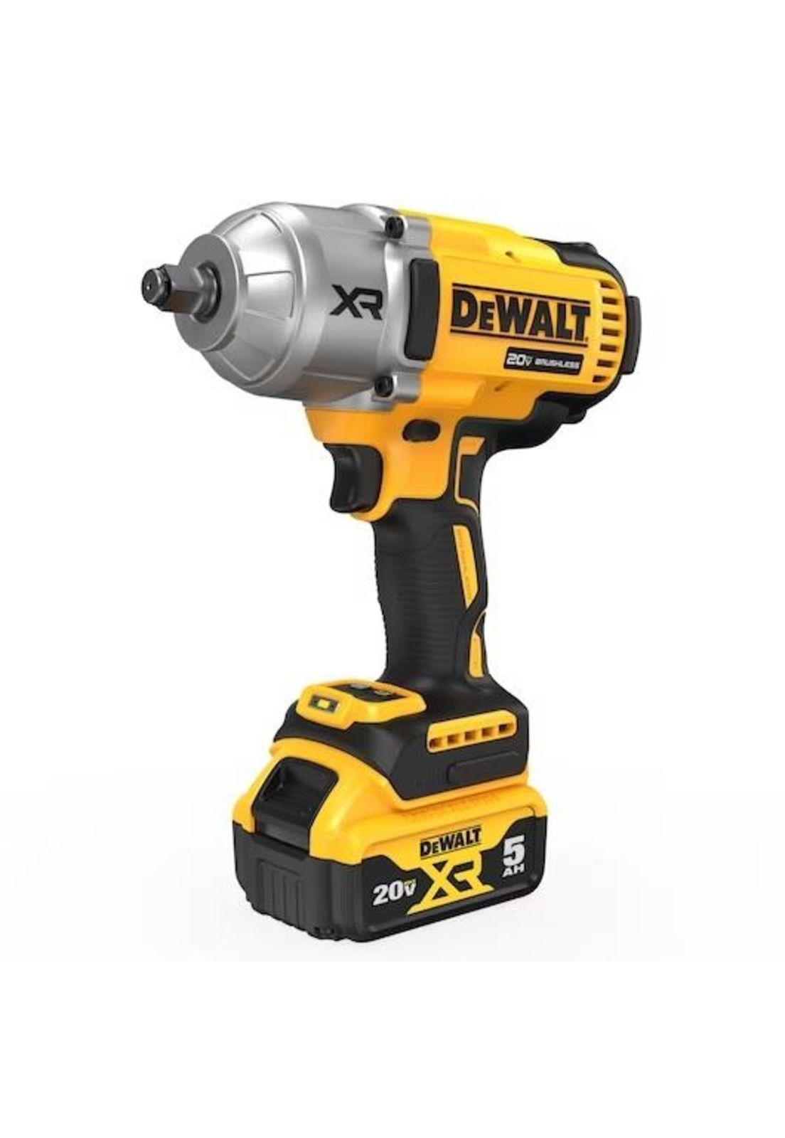 Kit Llave De Impacto 1/2 20v Máx Brushless Dewalt DCF900P2-B2-5