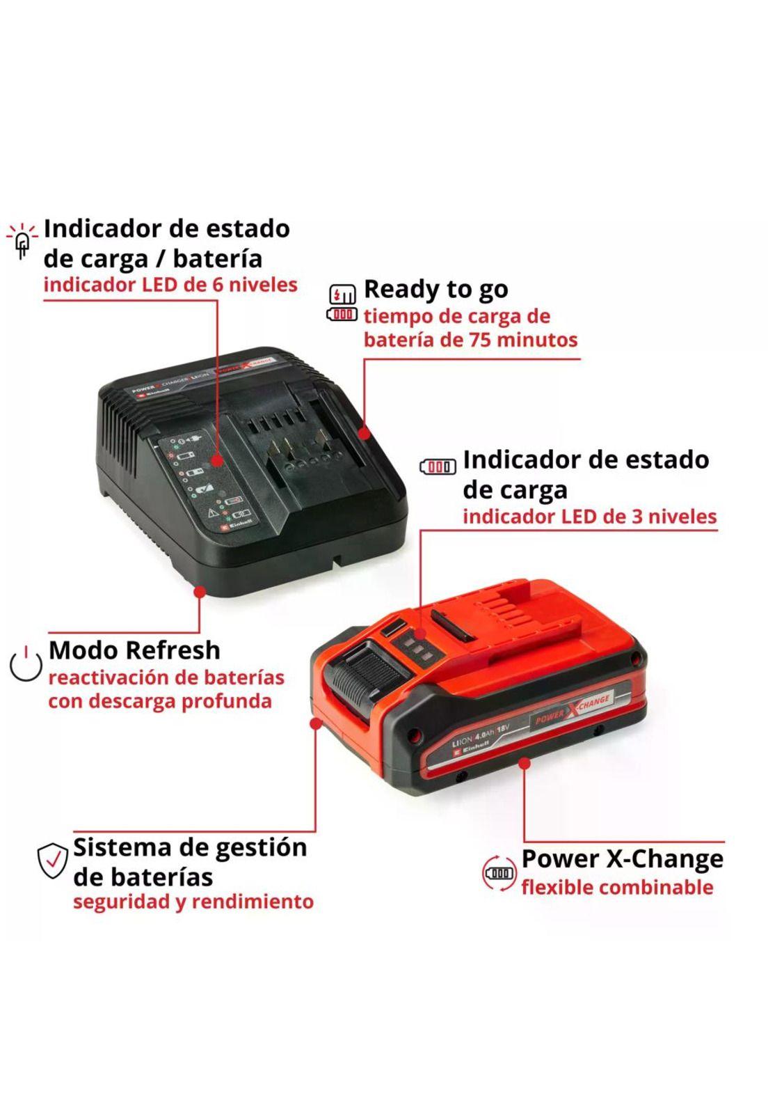 CARGADOR + BATERIA 18V 4.AH EINHELL PXC-2