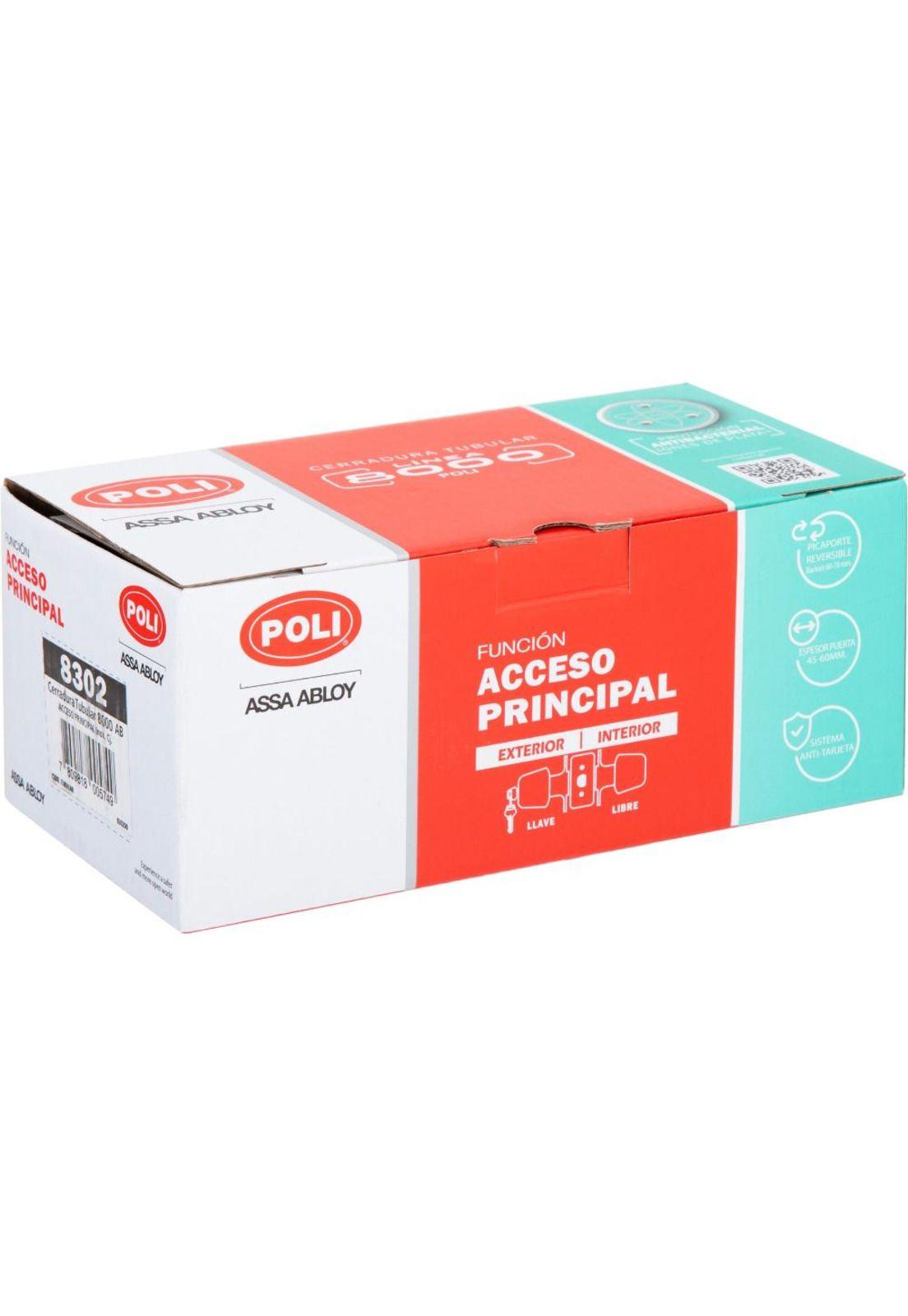 CERRADURA TUBULAR POLI 8000 8302 ACCESO AI-5