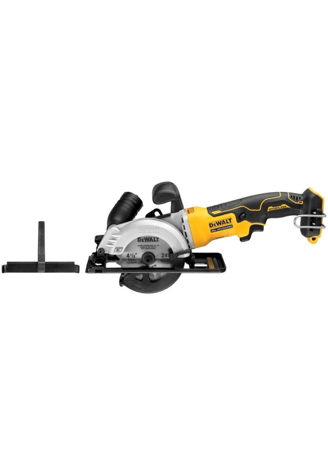 SIERRA CIR.INAL.DEWALT 20V 4 1/2 ATOMIC SIN B/C  DCS571B-2