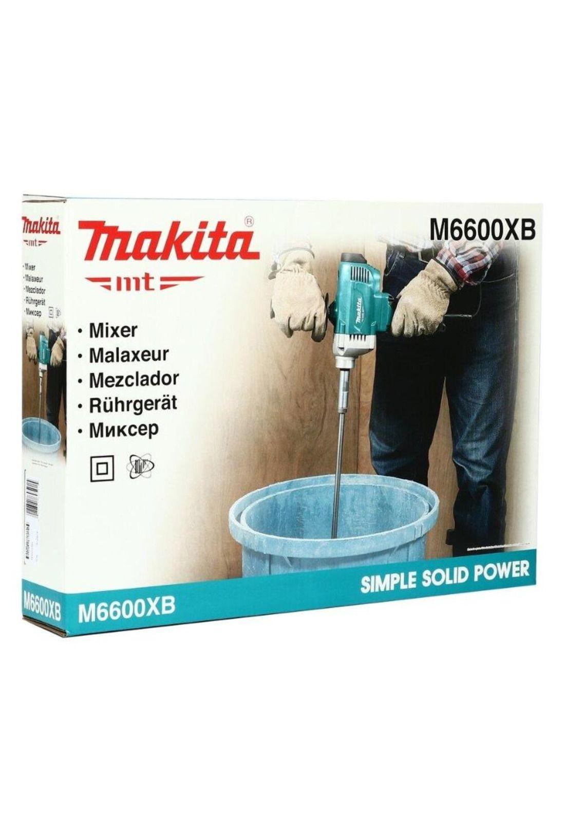 MEZCLADOR MAKITA M6600XB 800 W. 700 RPM LINEA MT-6