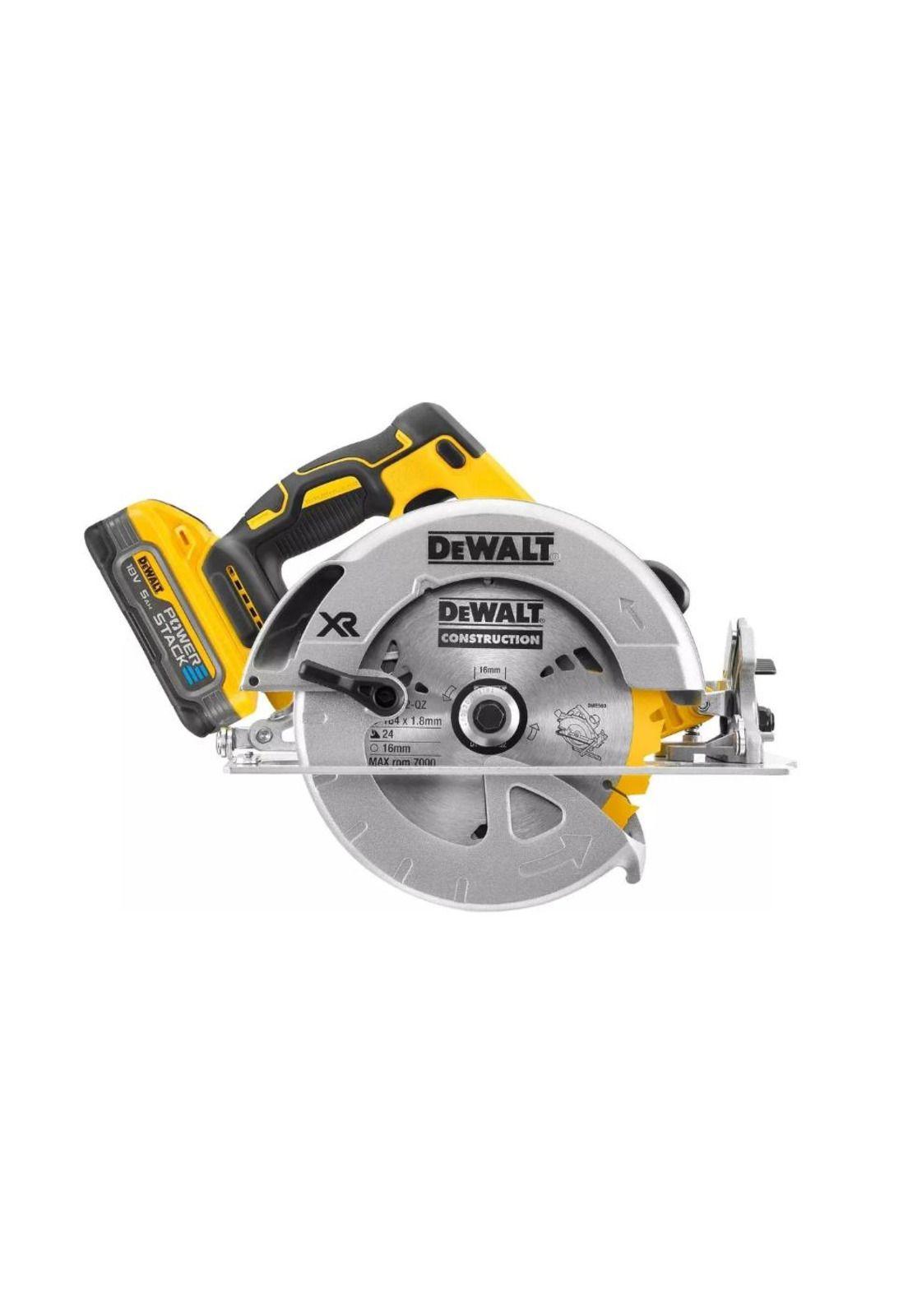 SIERRA CIRCULAR DEWALT DCS570H2-B2 20V 7 1/4+2B 5A+C+BOLSO-2