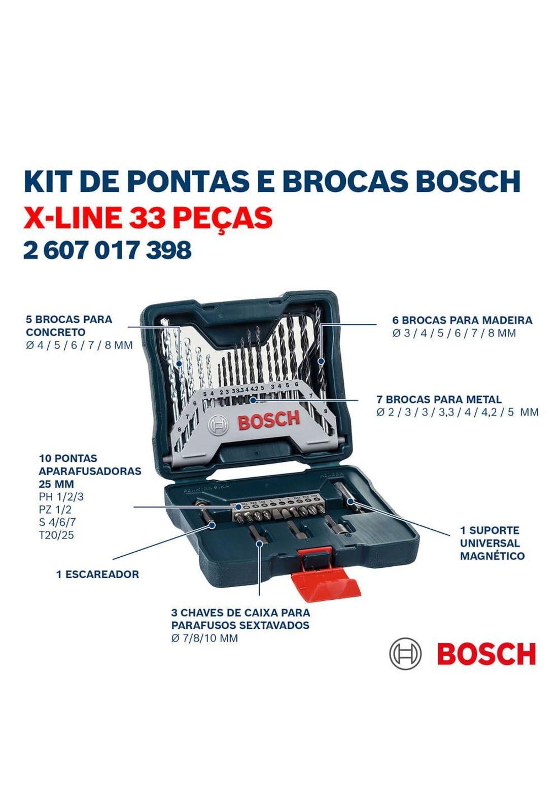 MALETIN X-LINE 33 UN. BROC/PTAS AZUL BOSCH-5