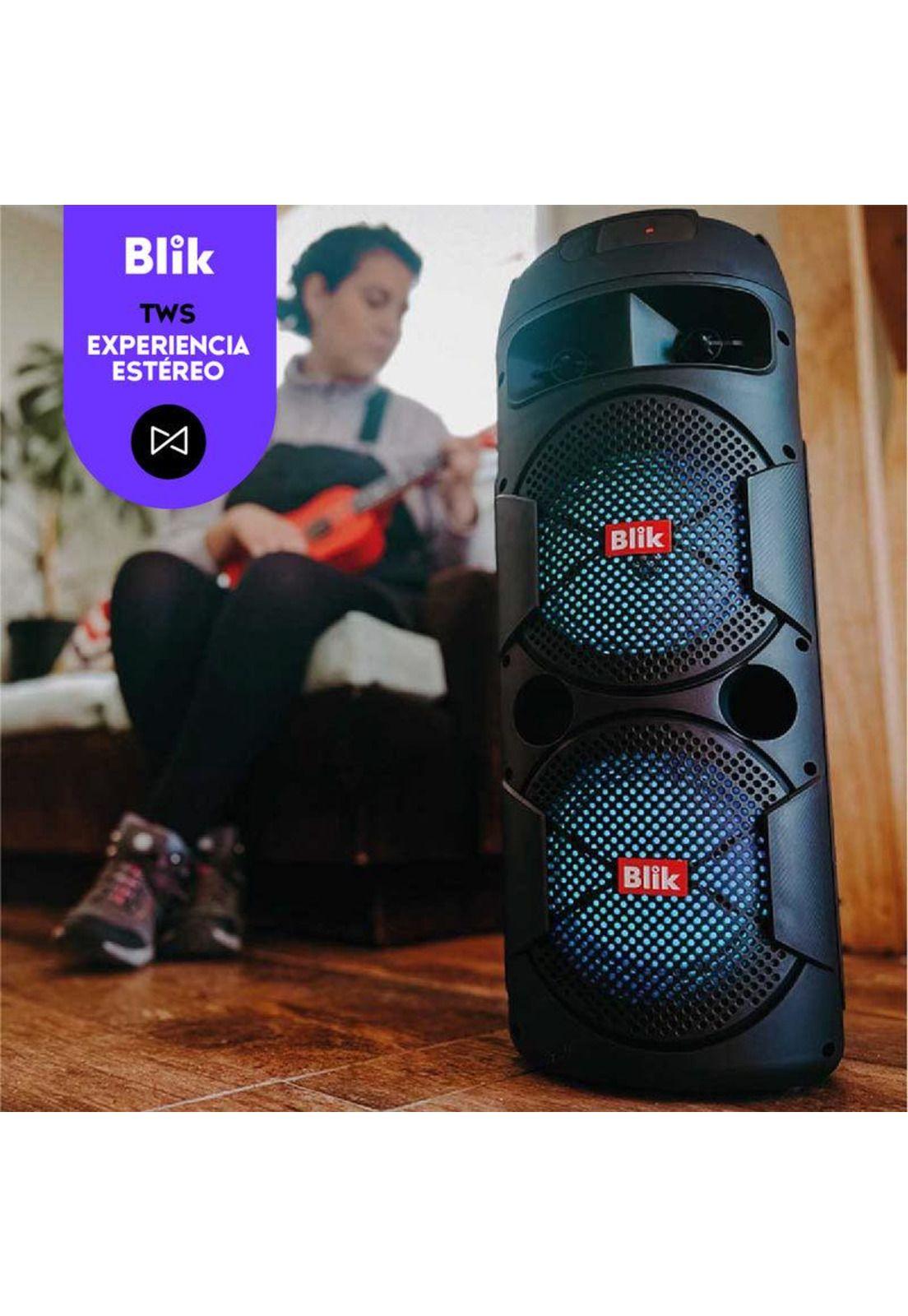 PARLANTE BT KARAOKE BLIK SCREAMER 3 C/MICROF-7