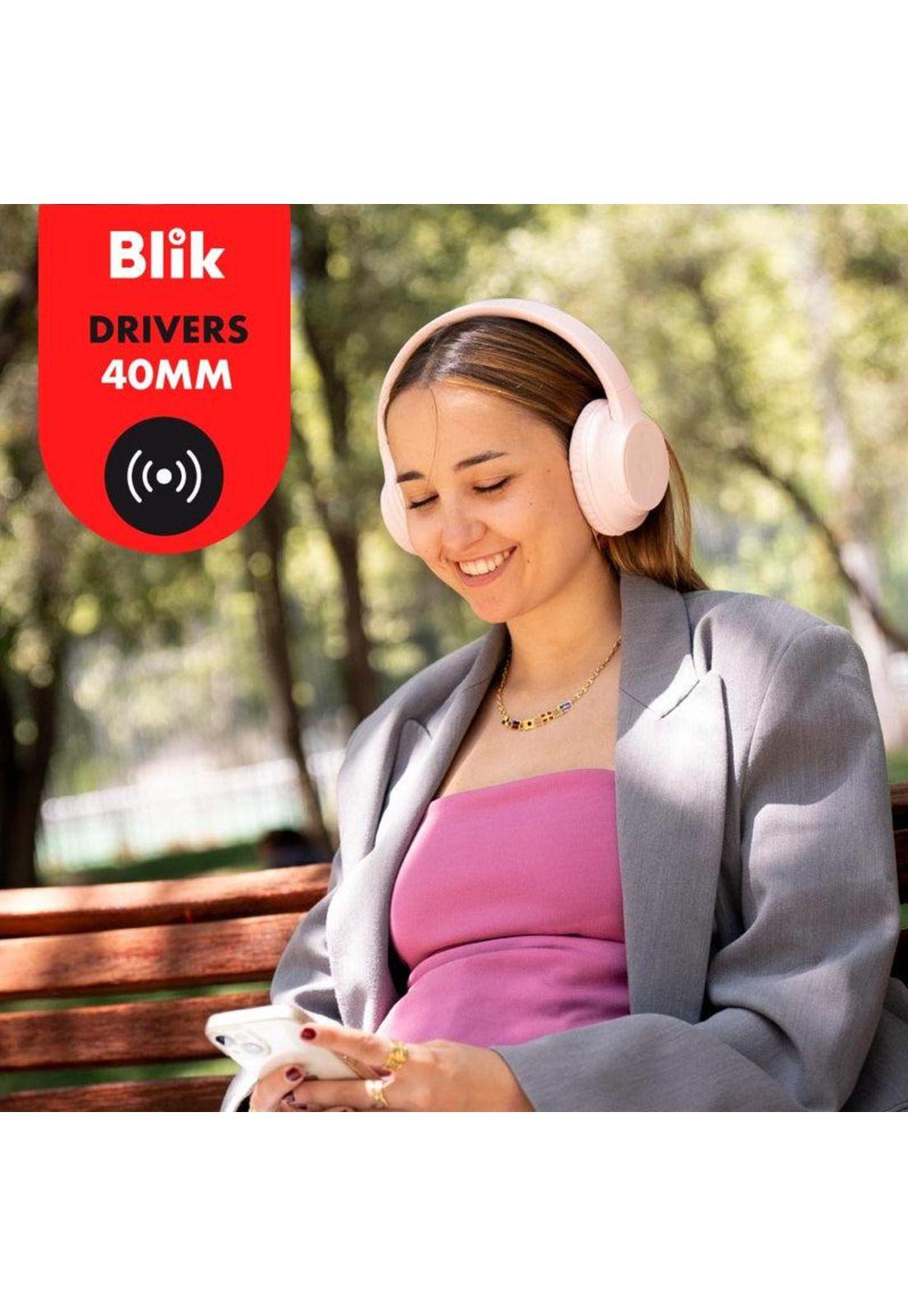 AUDIFONO OVER EAR BLIK SOUL 250 ROSADO-4