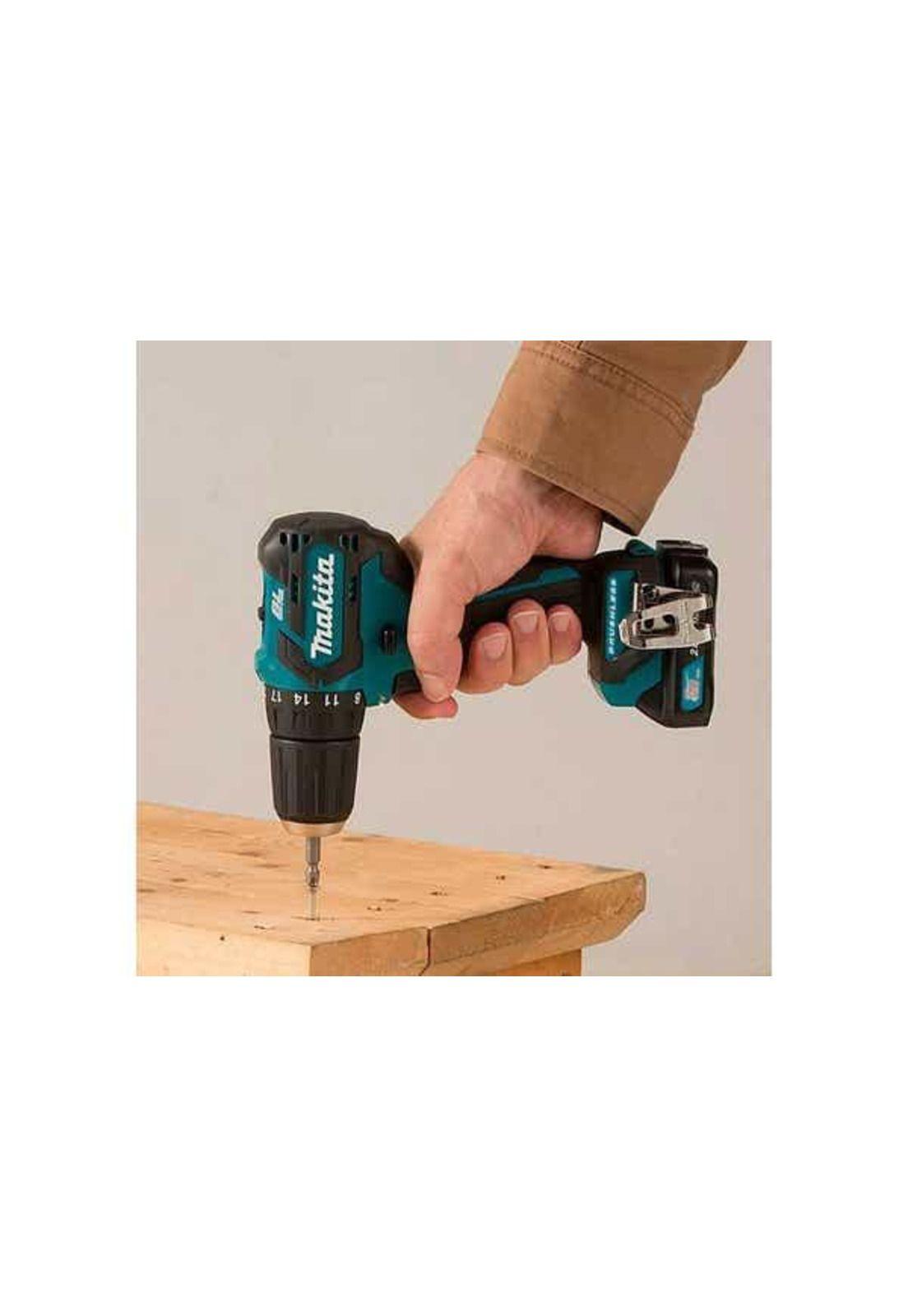 TALADRO ATORN. MAKITA DF332DWAE - 10MM 12V CXT+2B 2AH+C-2