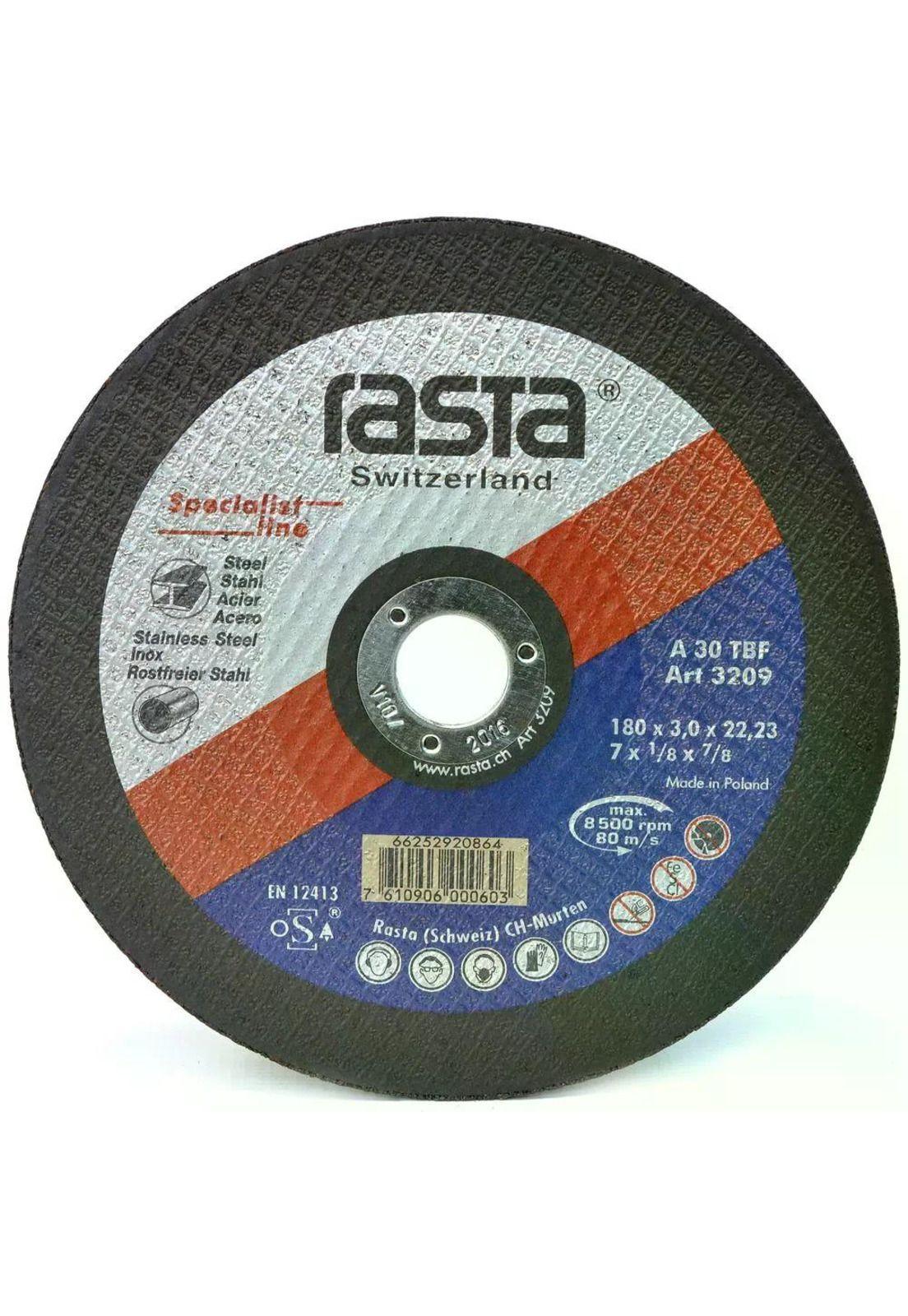 DISCO RASTA 7" CORTE METAL PLANO -TD-0