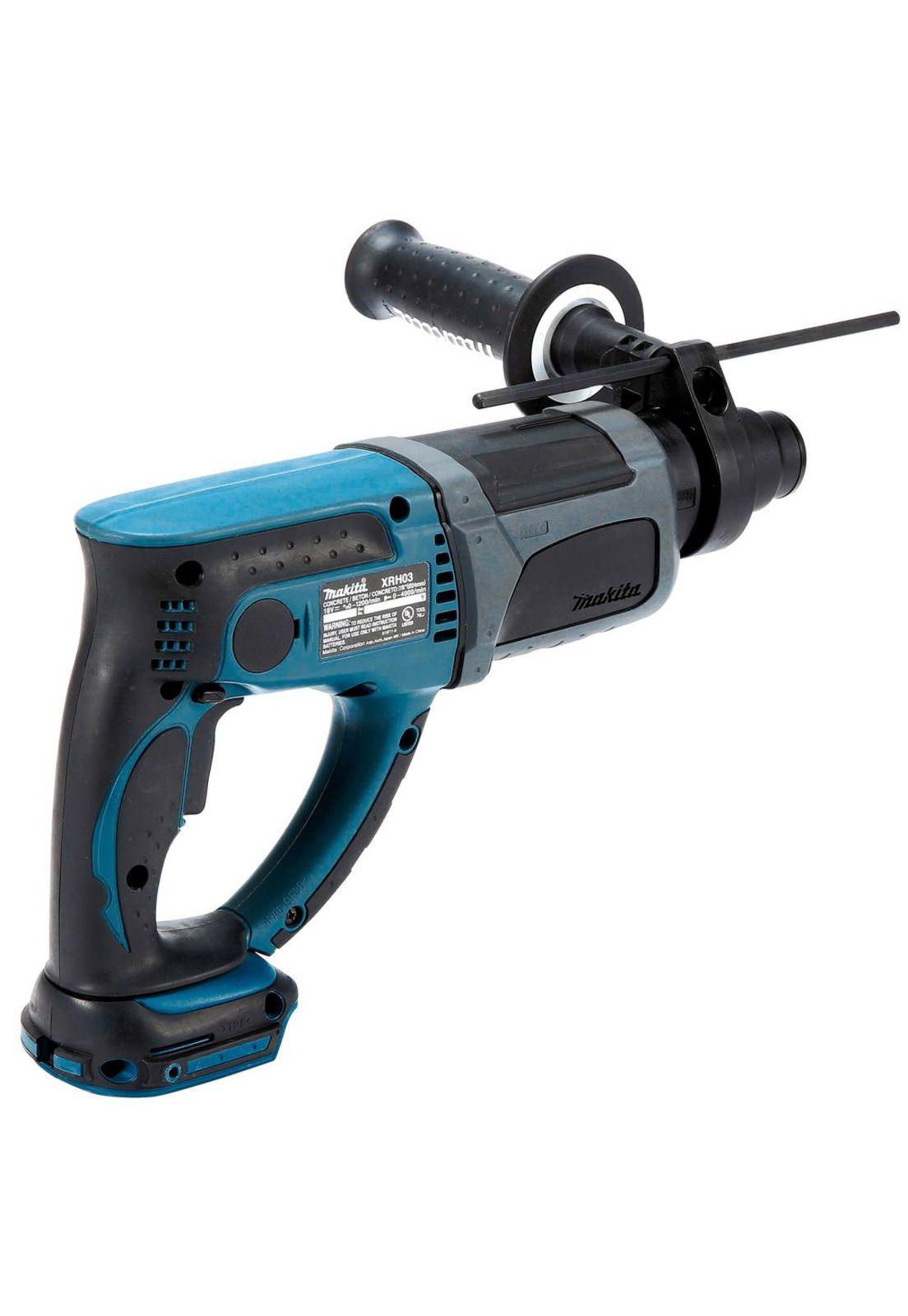 Rotomartillo Makita DHR202Z-1 18V + Bat 3Ah Cargador SDSPlus-3