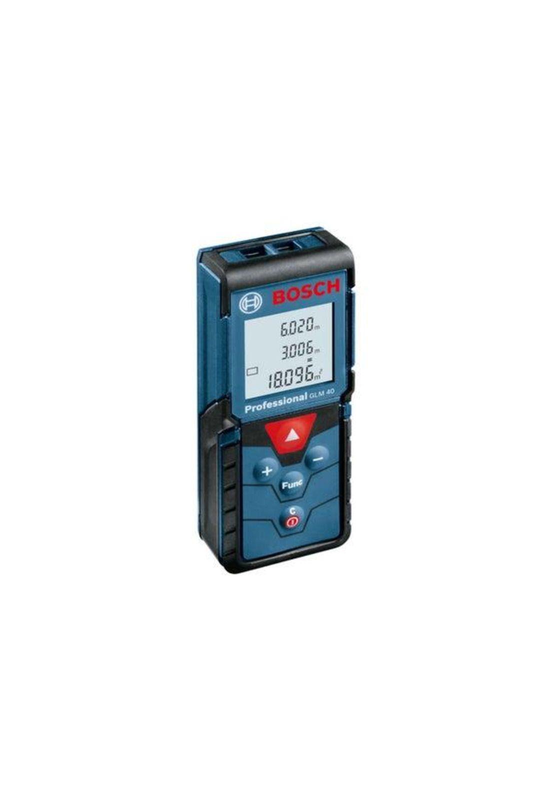 MEDIDOR DE DISTANCIA LASER BOSCH GLM 40 PROFESSIONAL 40M-4