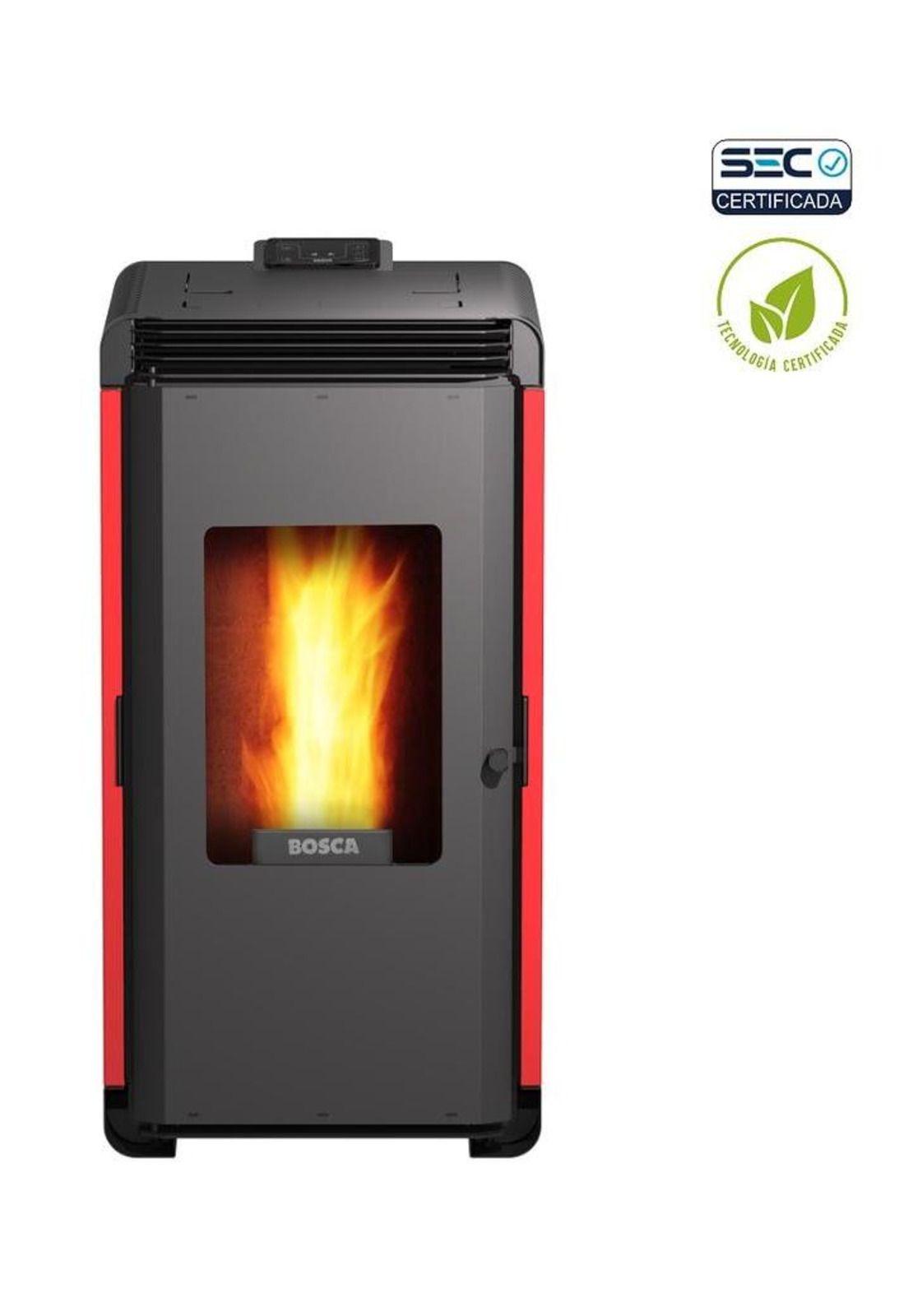 CALEFACTOR BOSCA A PELLET HERA ROJO-2