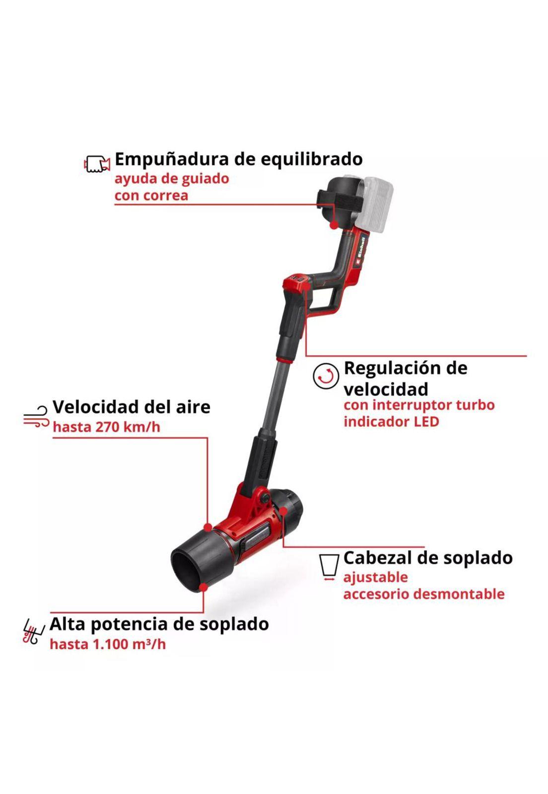 SOPLADOR EINHELL 18V PROF GP-BL 36/270 BL S/B-C-2