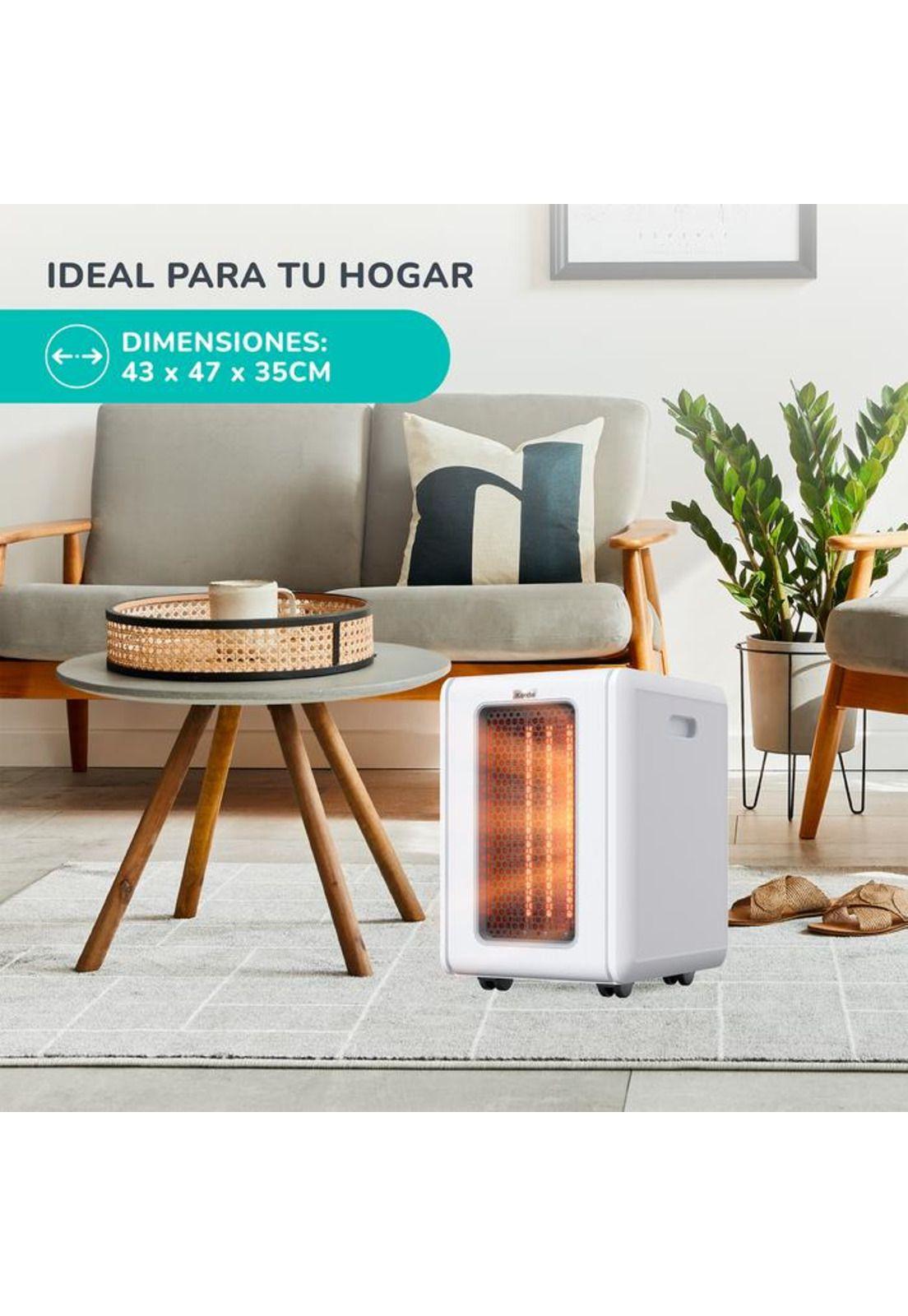 ESTUFA INFRAROJA GOLDEN KENDAL BLANCA KH-950-8