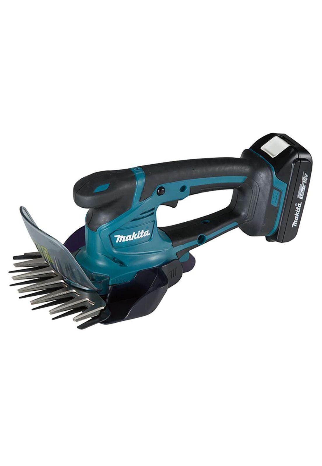 TIJERA PARA CESPED MAKITA 160MM INCLUYE CARGADOR RAPIDO DC18RC + 1 BATERIA 18V 3.0AH-1