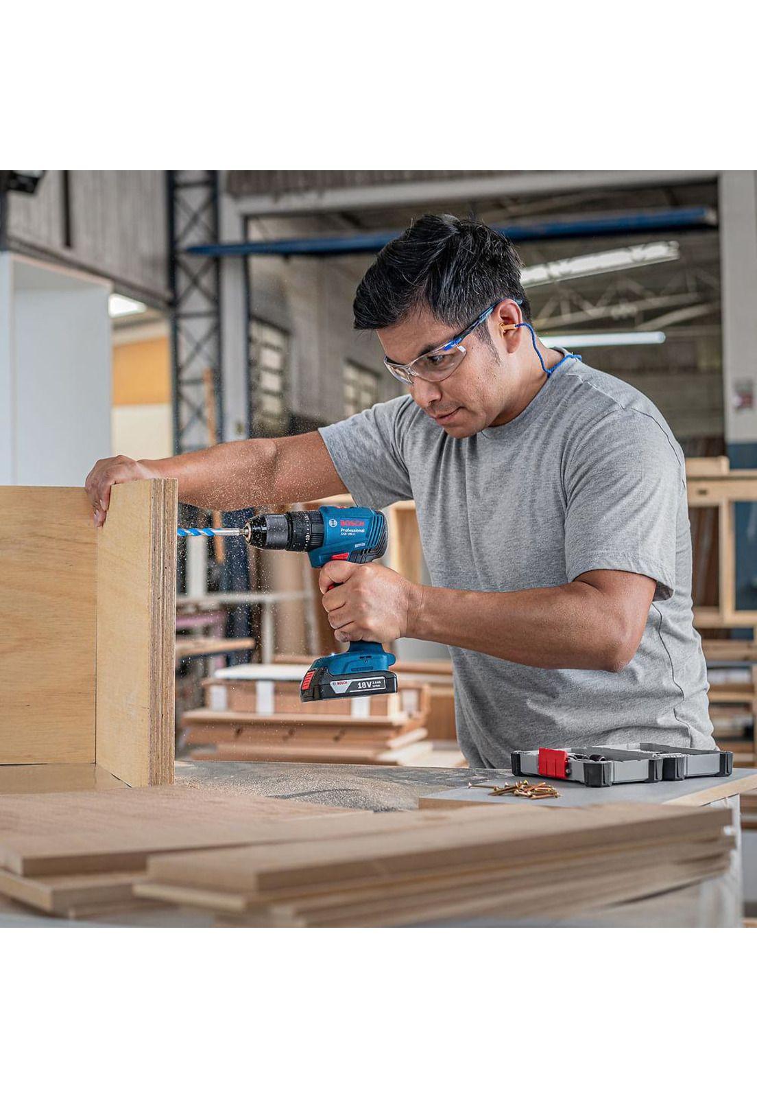 TALADRO PERCUTOR BOSCH GSB 185 LI 18V BRUSHLESS-7
