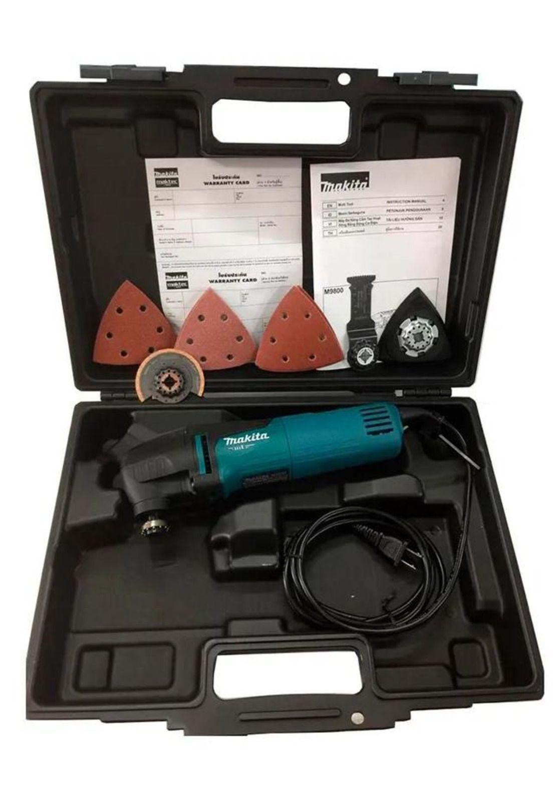 MULTIHERRAMIENTA MAKITA  MT M9800BKX2 200W-4