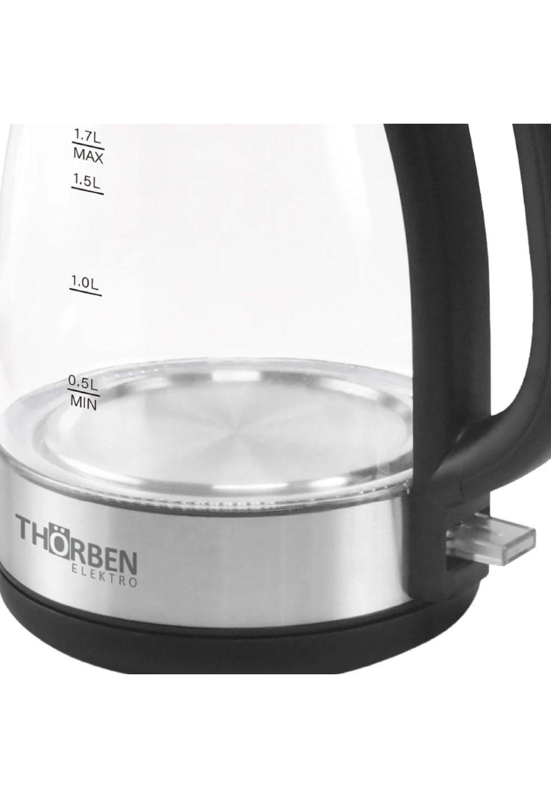 HERVIDOR THOR EASY FILL GLASS 1.7LT 2000W-3