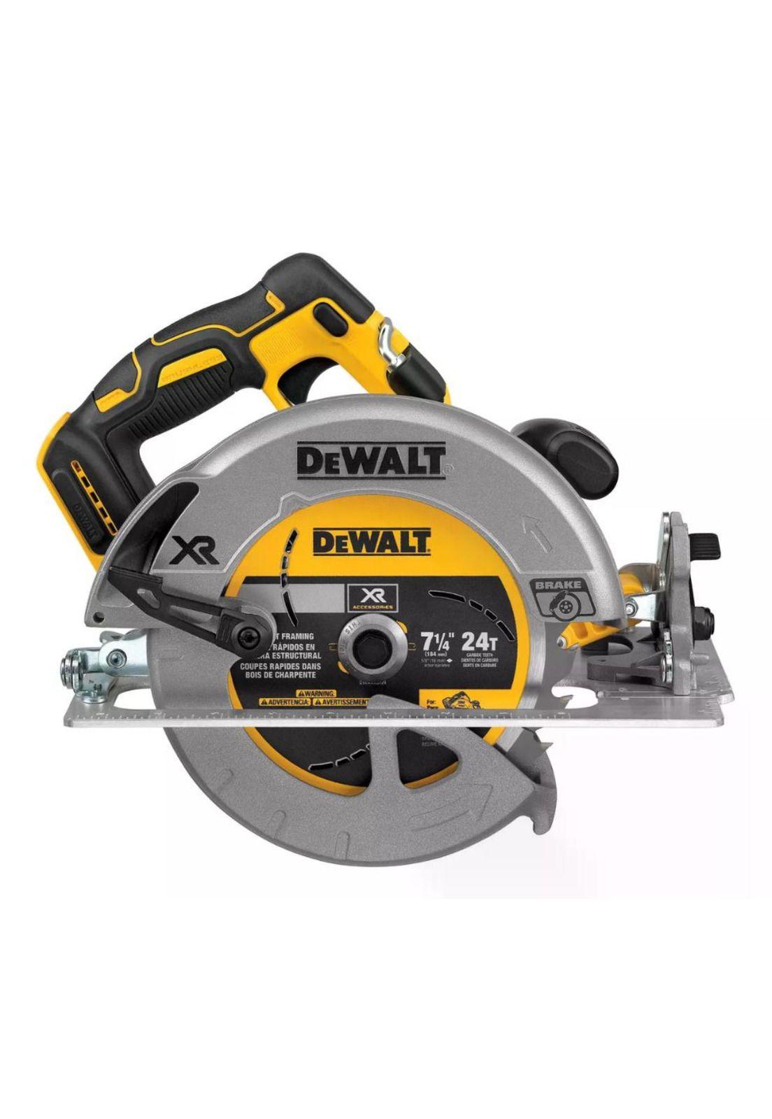 SIERRA CIRC.20V MAX DEWALT 7 1/4 S/B-C DCS570B-0