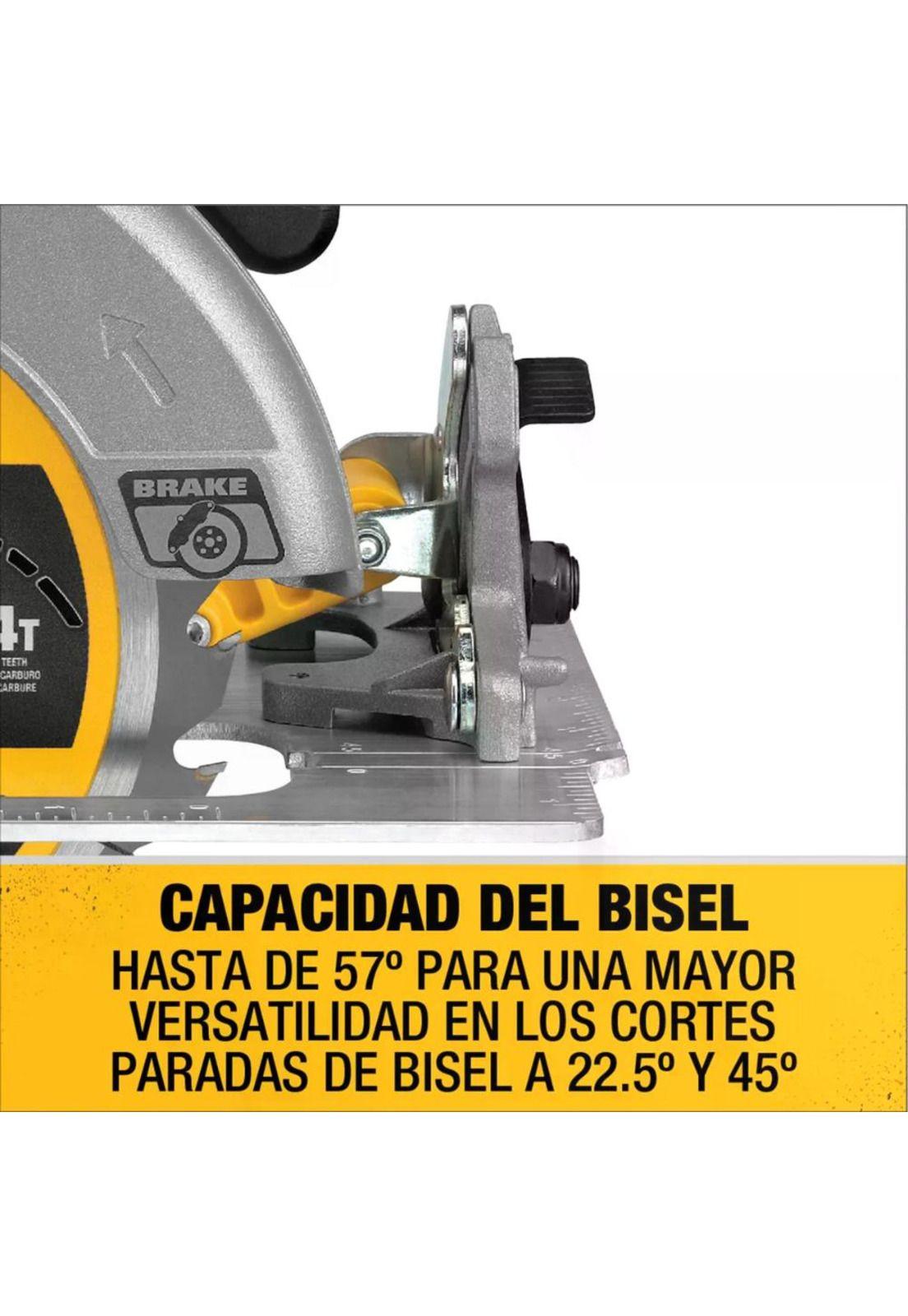 SIERRA CIRC.20V MAX DEWALT 7 1/4 S/B-C DCS570B-3