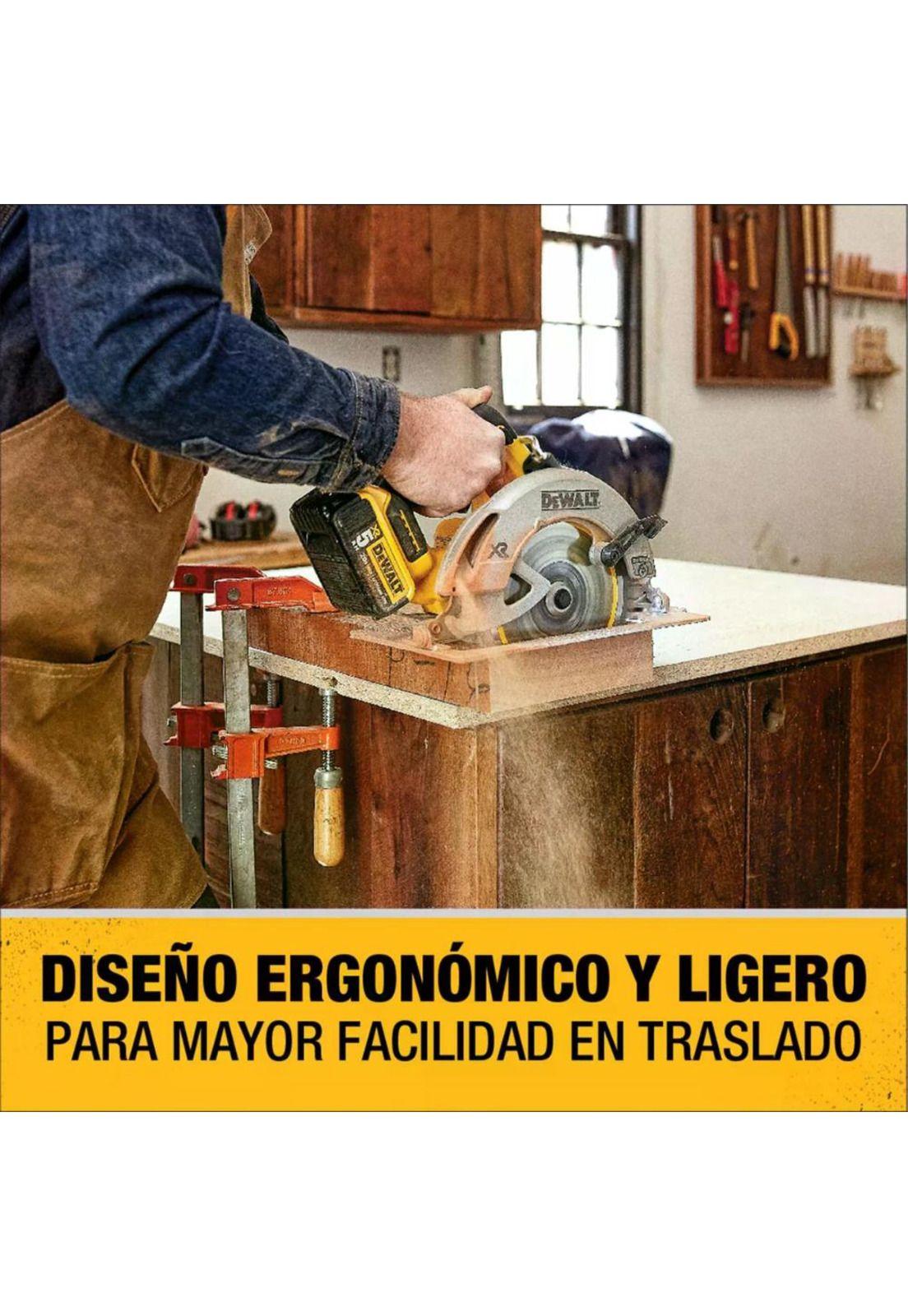 SIERRA CIRC.20V MAX DEWALT 7 1/4 S/B-C DCS570B-5