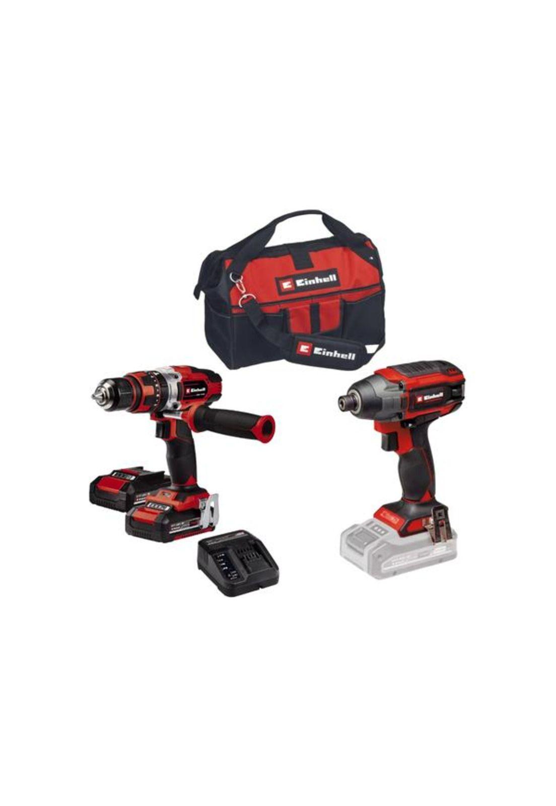 Kit Einhell 18v Taladro Te-cd18/48 +Atornillador Tp-ci18/220-0