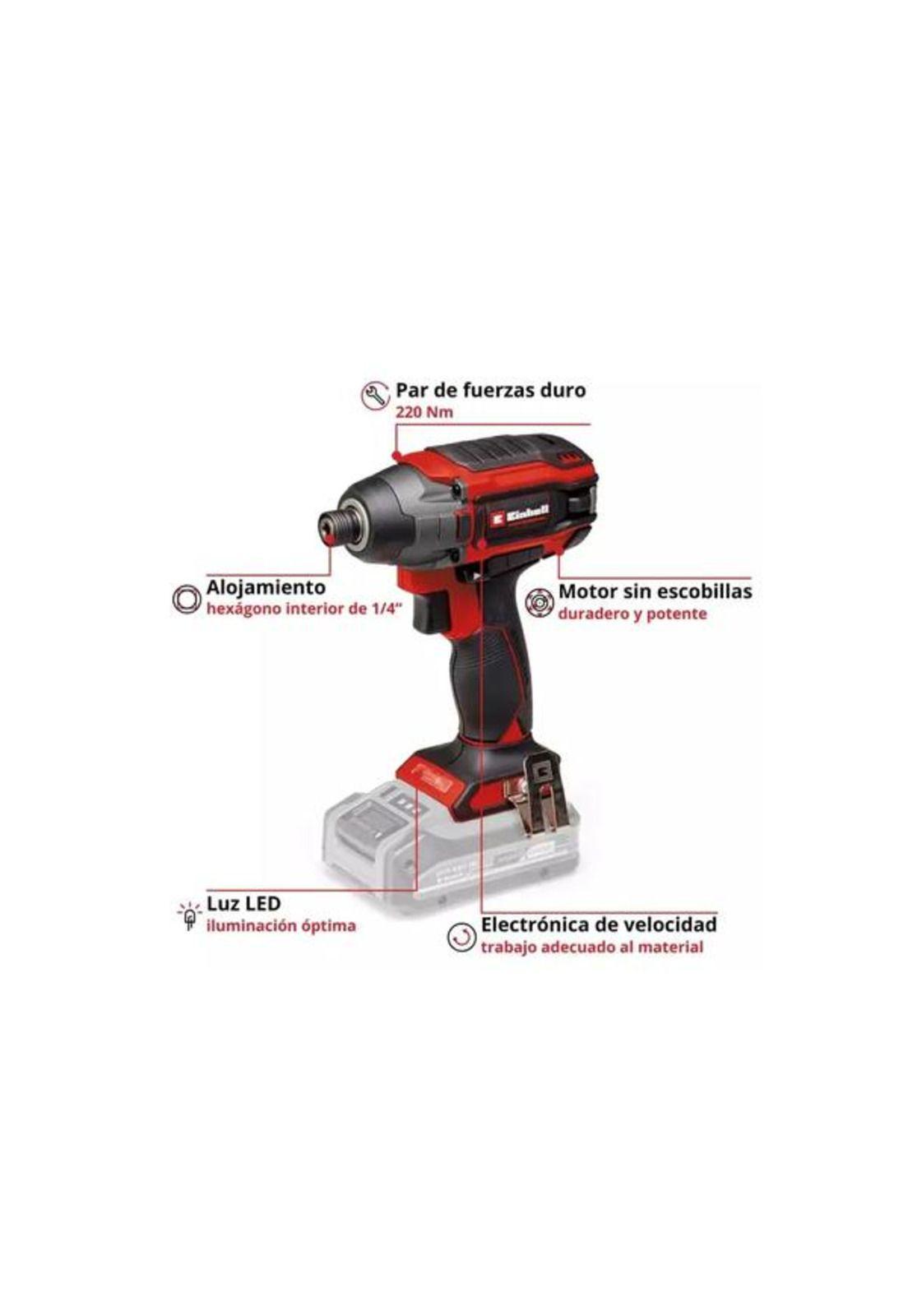 Kit Einhell 18v Taladro Te-cd18/48 +Atornillador Tp-ci18/220-5