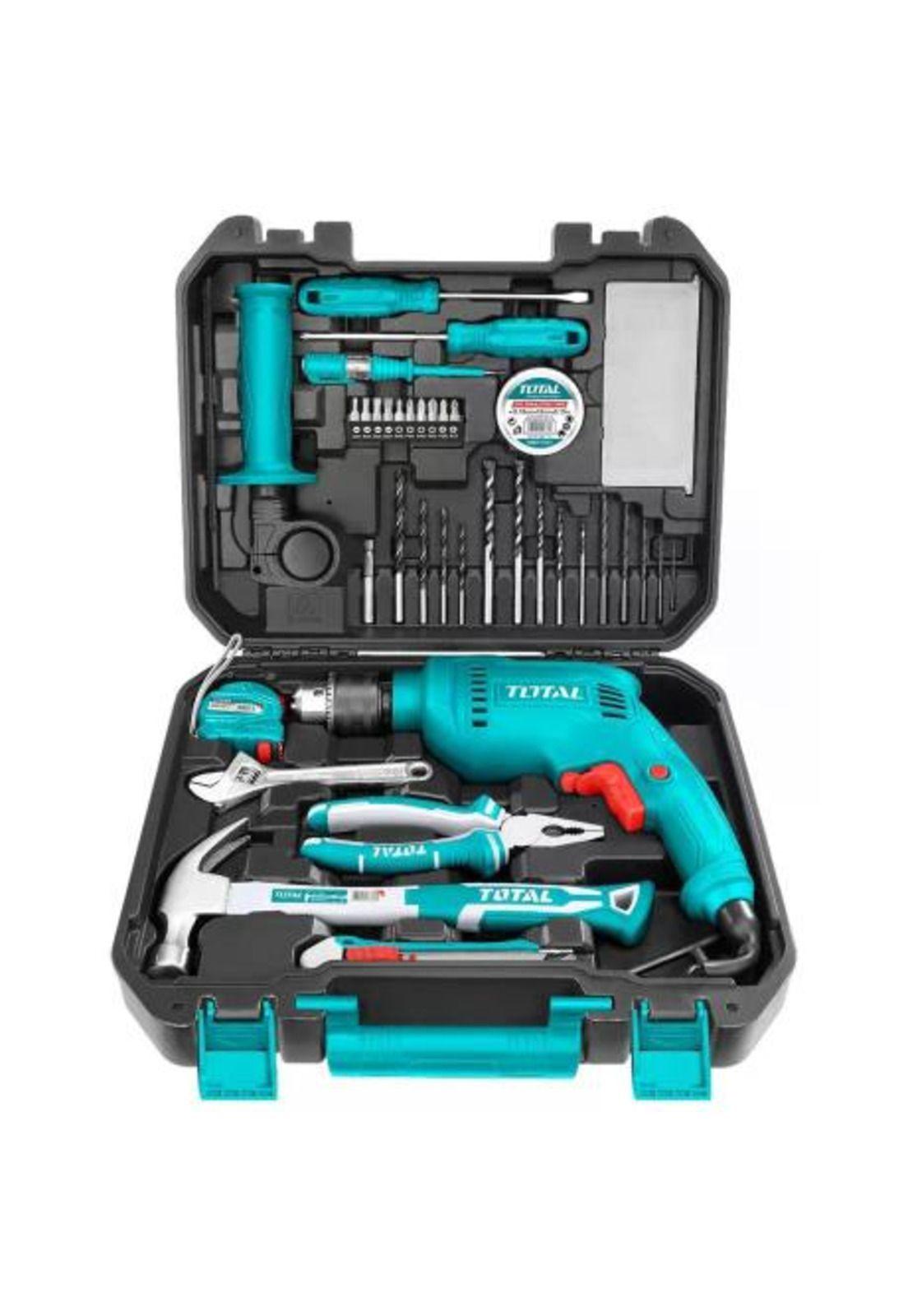 Taladro Percutor Total Thkthp1152 680w+115pzas-0