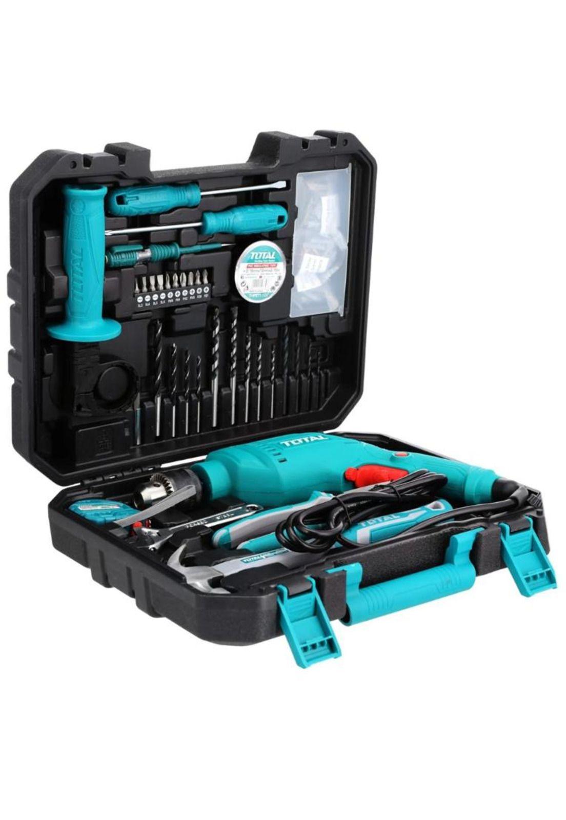 Taladro Percutor Total Thkthp1152 680w+115pzas-2