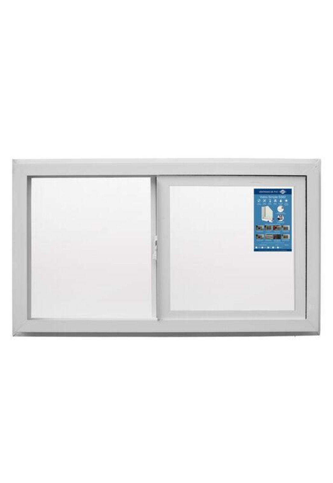 VENTANA CORR. PVC ADVAN. DVP VS 121X100CM BCO-2